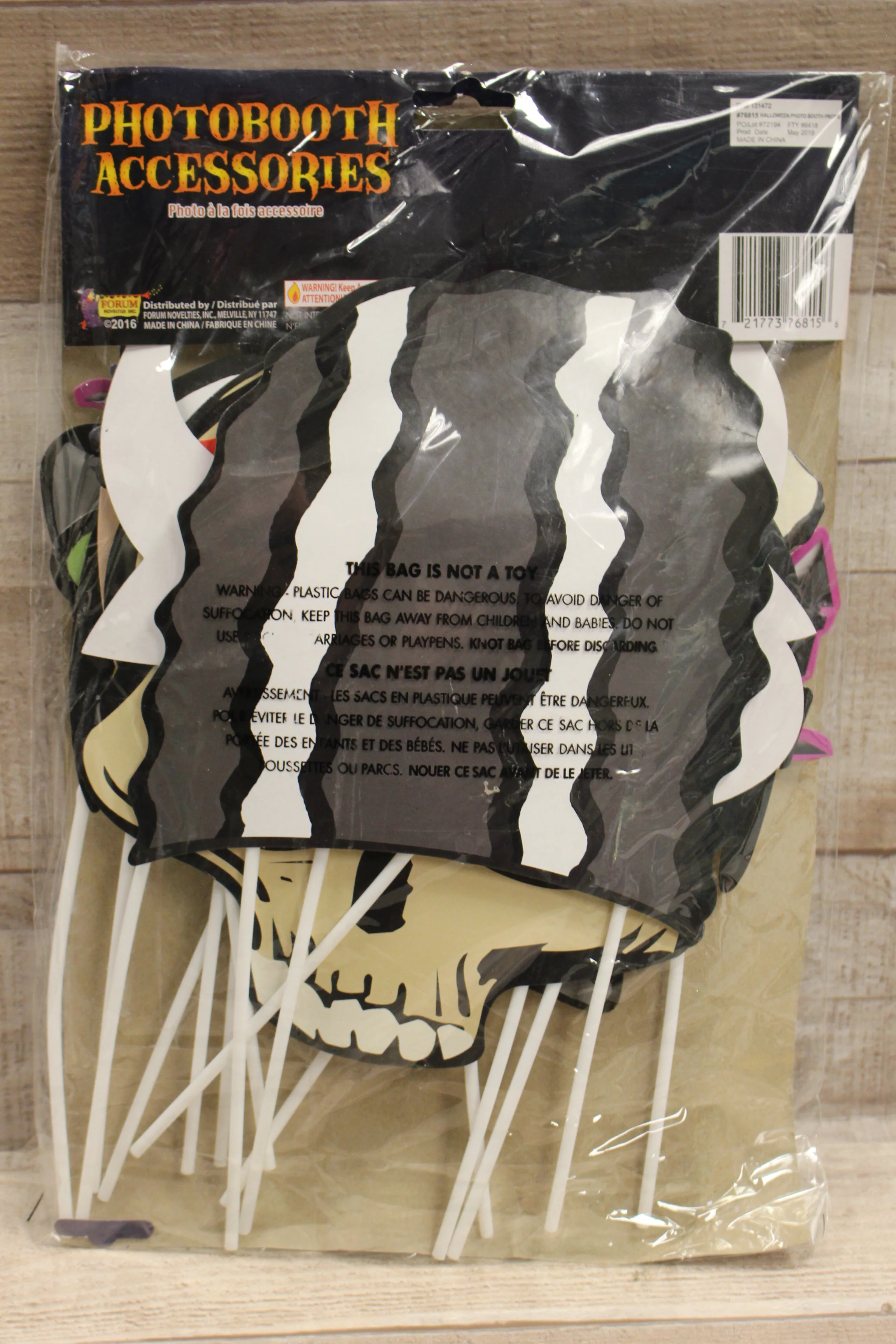 Halloween Photo Booth Accessories - 16 Pieces - New - Image 2