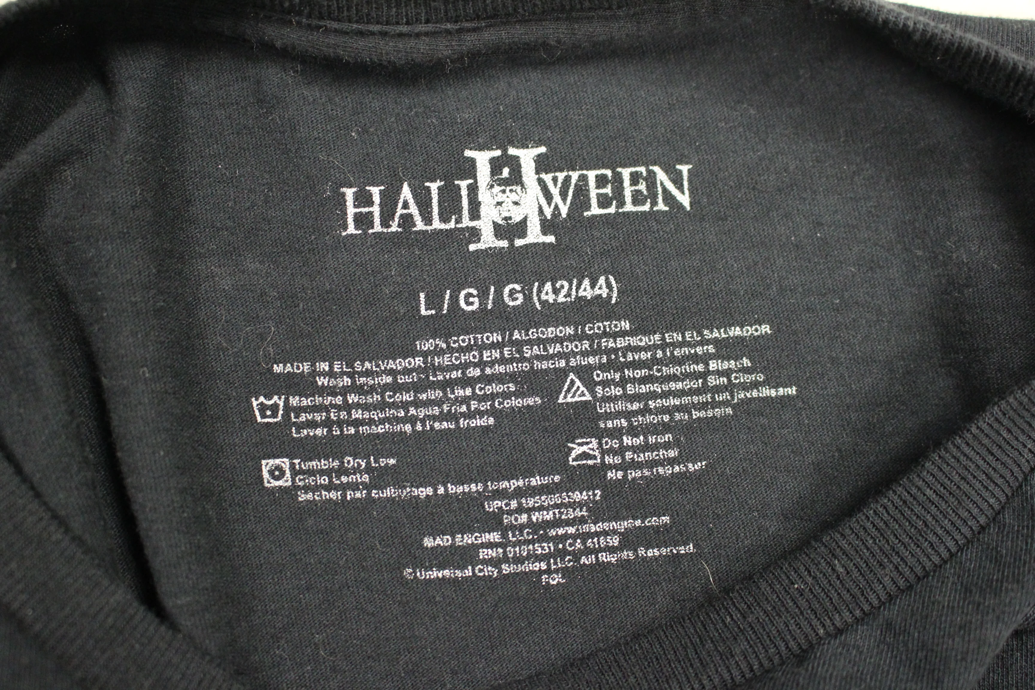 Halloween Two Michael Myers Unisex T Shirt Size Large -Used - Image 3