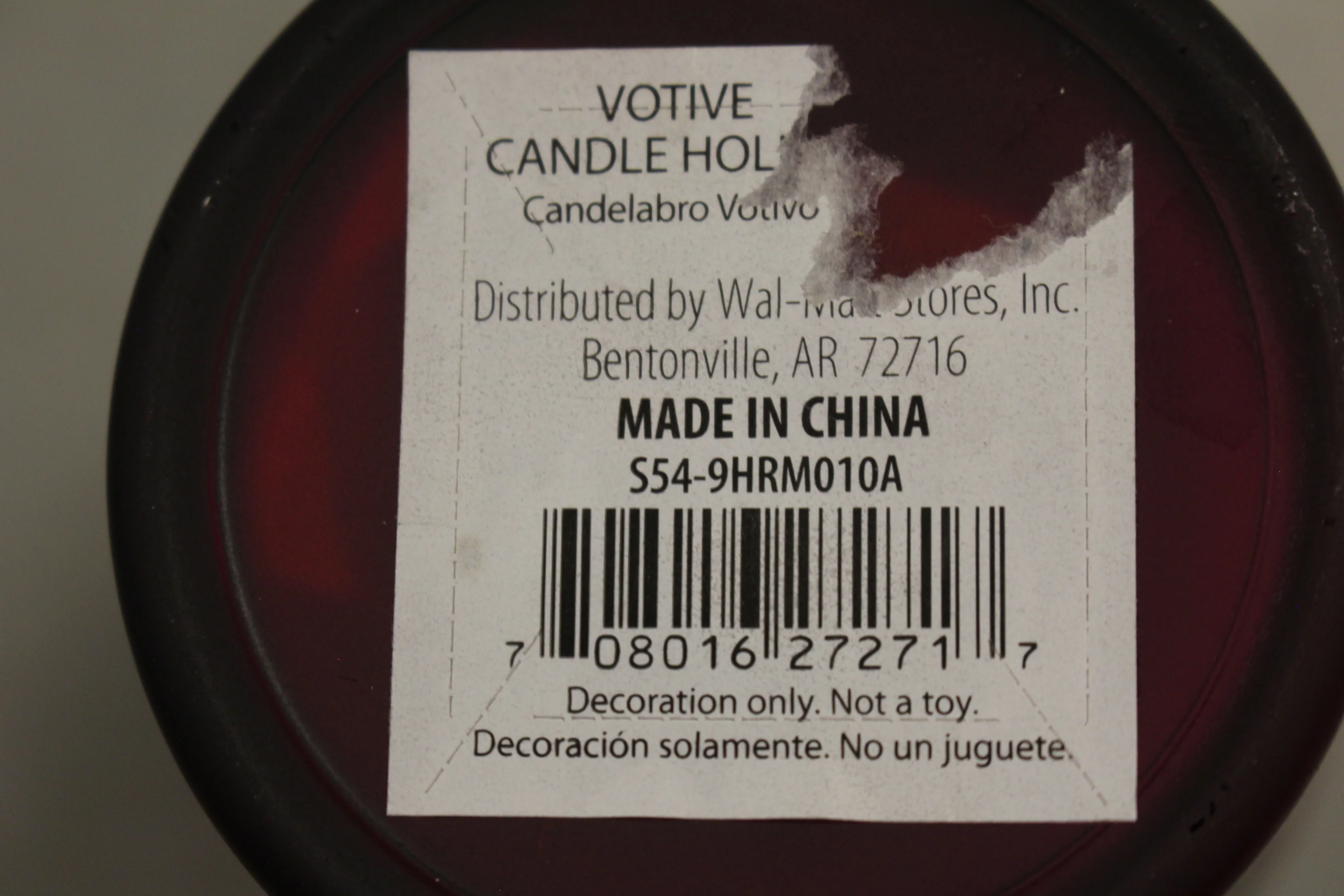 Halloween Votive Candle Holder - Used - Image 2