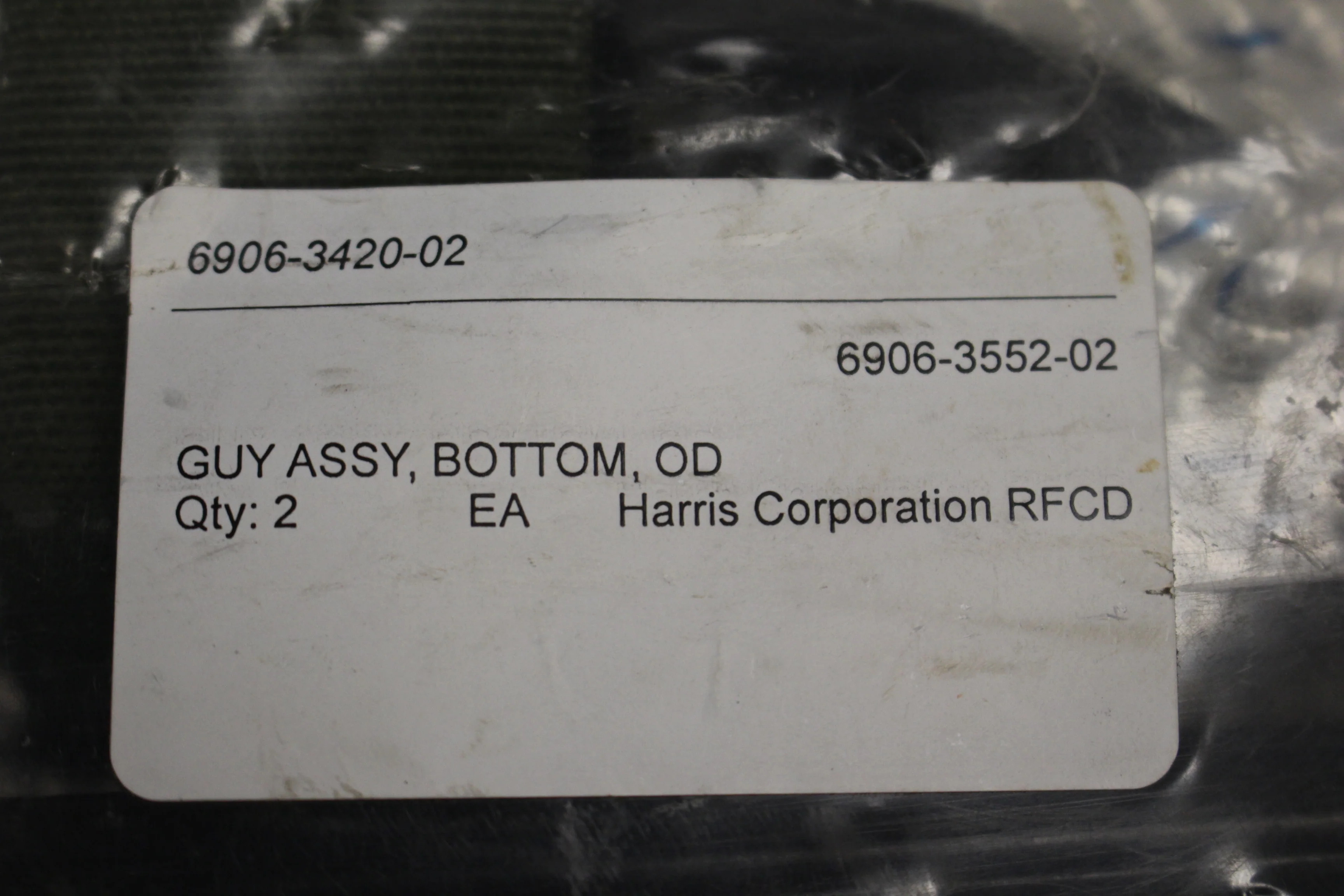 Harris Corporation Bottom GUY OD Assembly (Set of 2) - Image 2