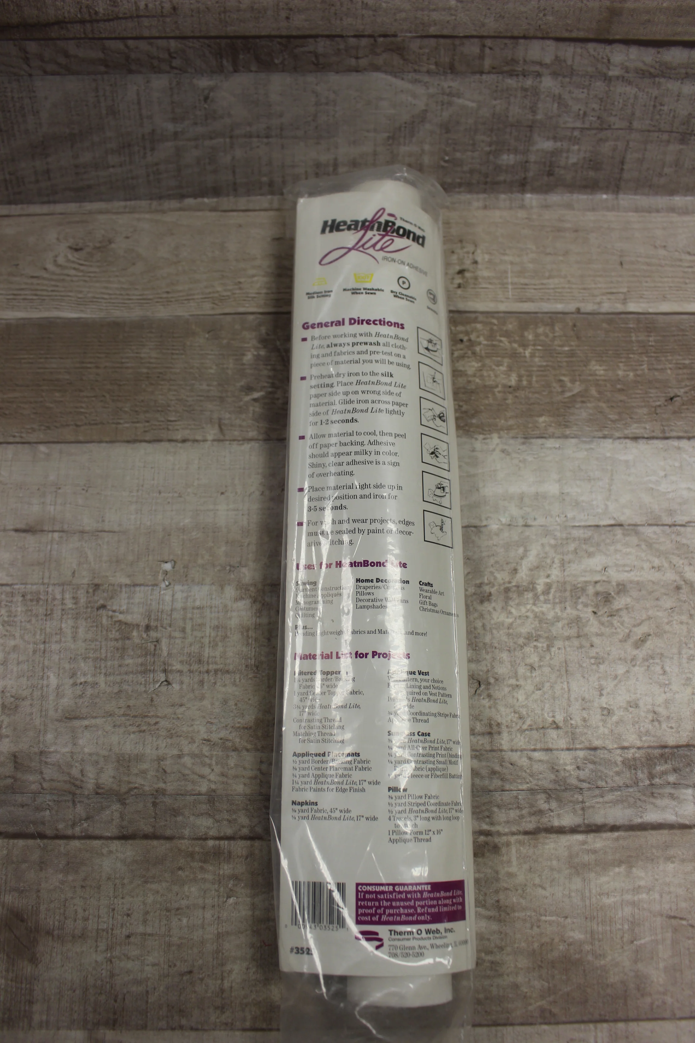 HeathBond Lite Iron On Adhesive 5 Yard Value Pack -New - Image 2