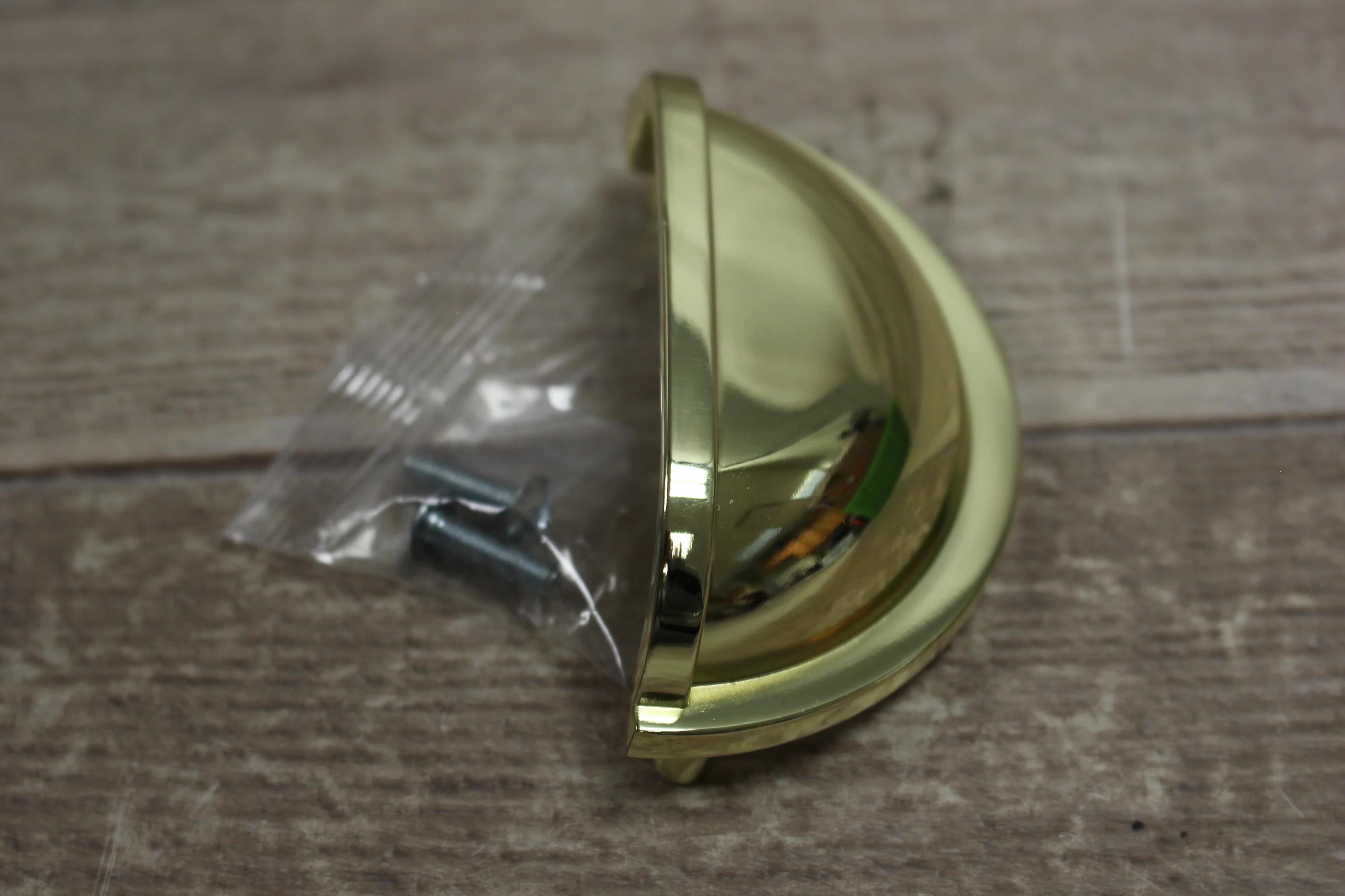 Hickory Hardware Williamsburg 3" CTC Cup Cabinet Pull -New, Open Box
