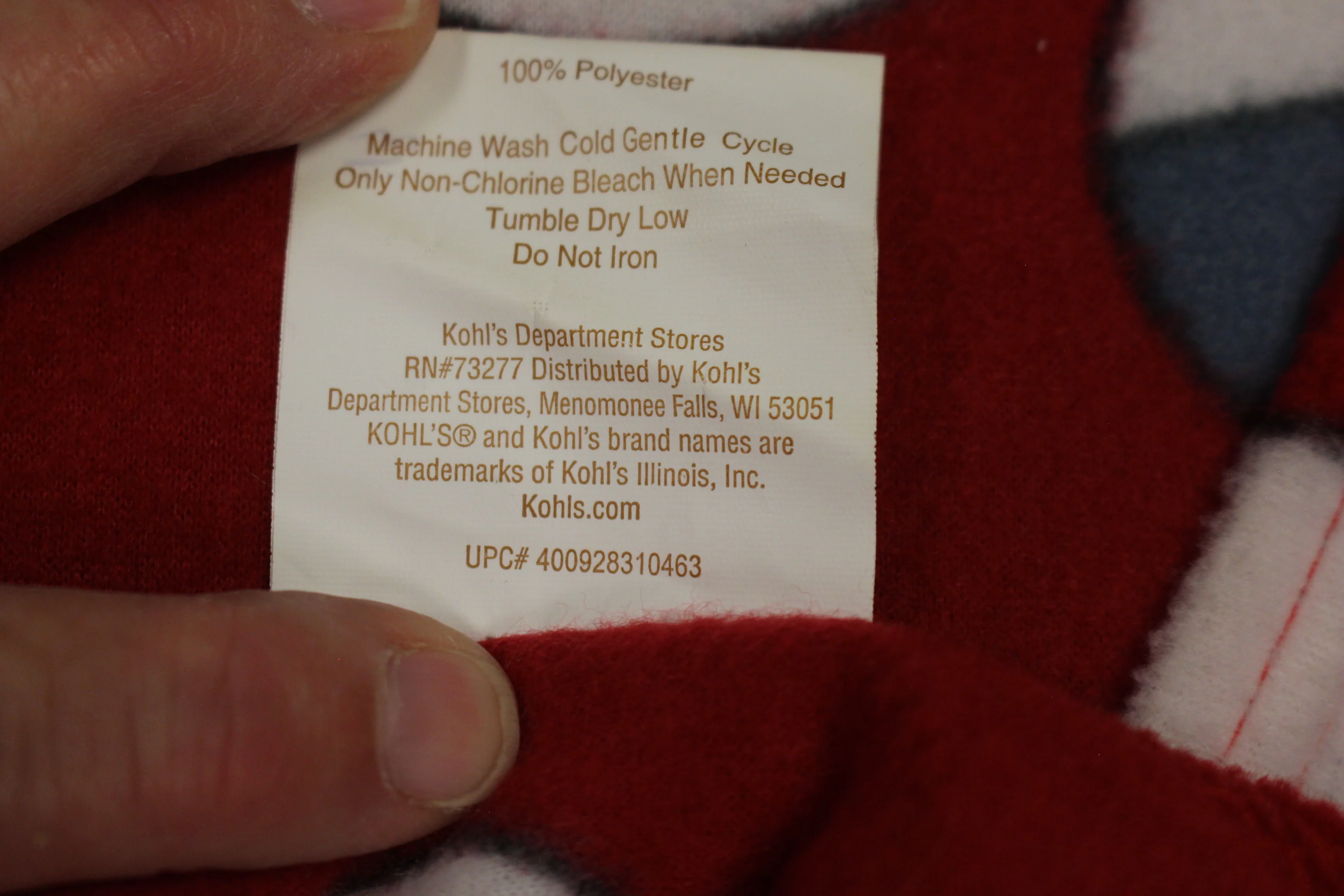 Home Classics Snowman Fleece Blanket - 46" x 56" - Used - Image 3