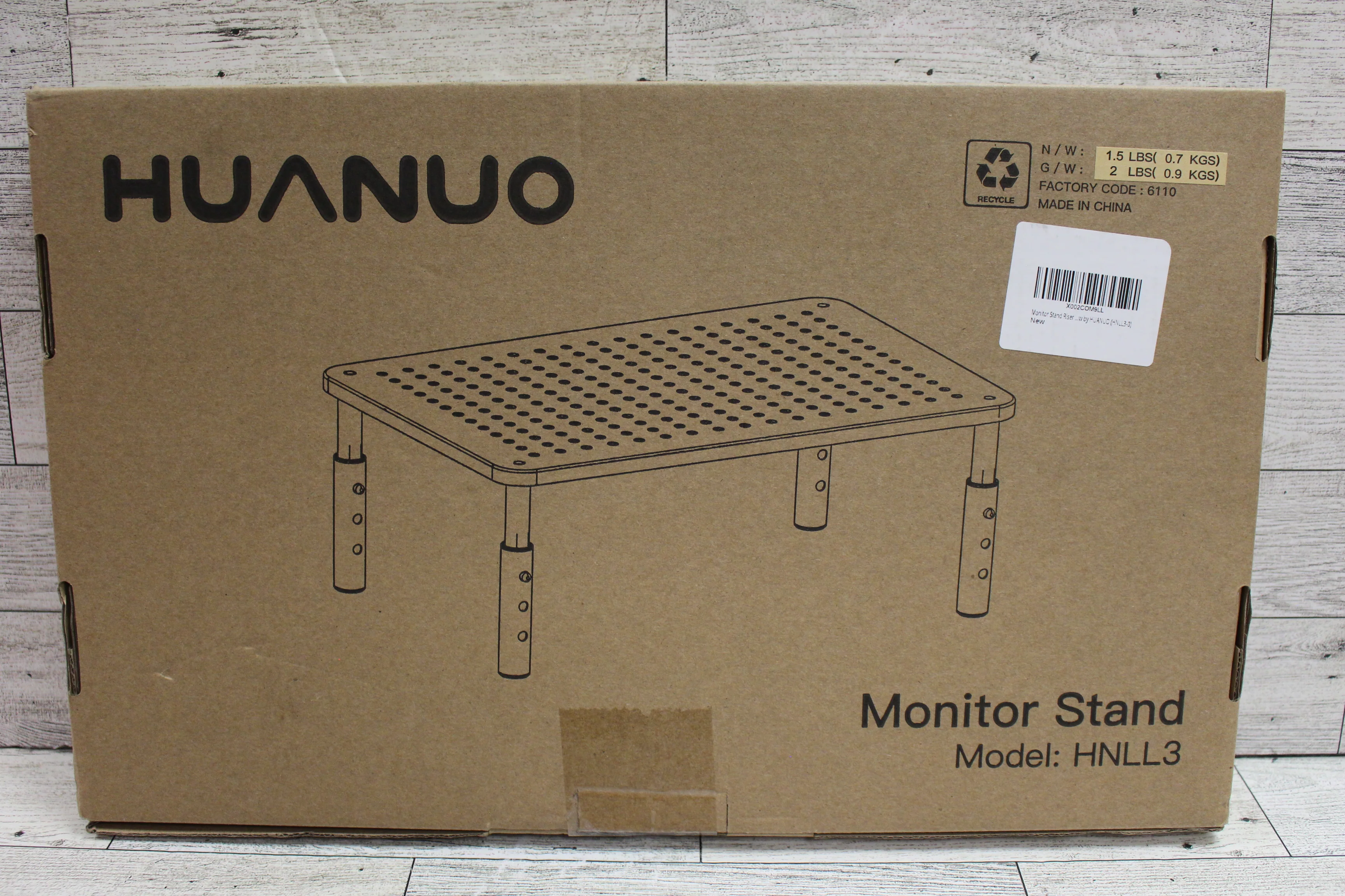 HUANUO Computer Monitor Stand - HNLL3 - New - Image 4