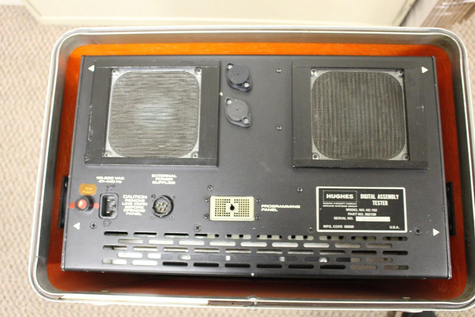 Hughes Digital Assembly Tester, Model HC-192, P/N 362139 - Image 3