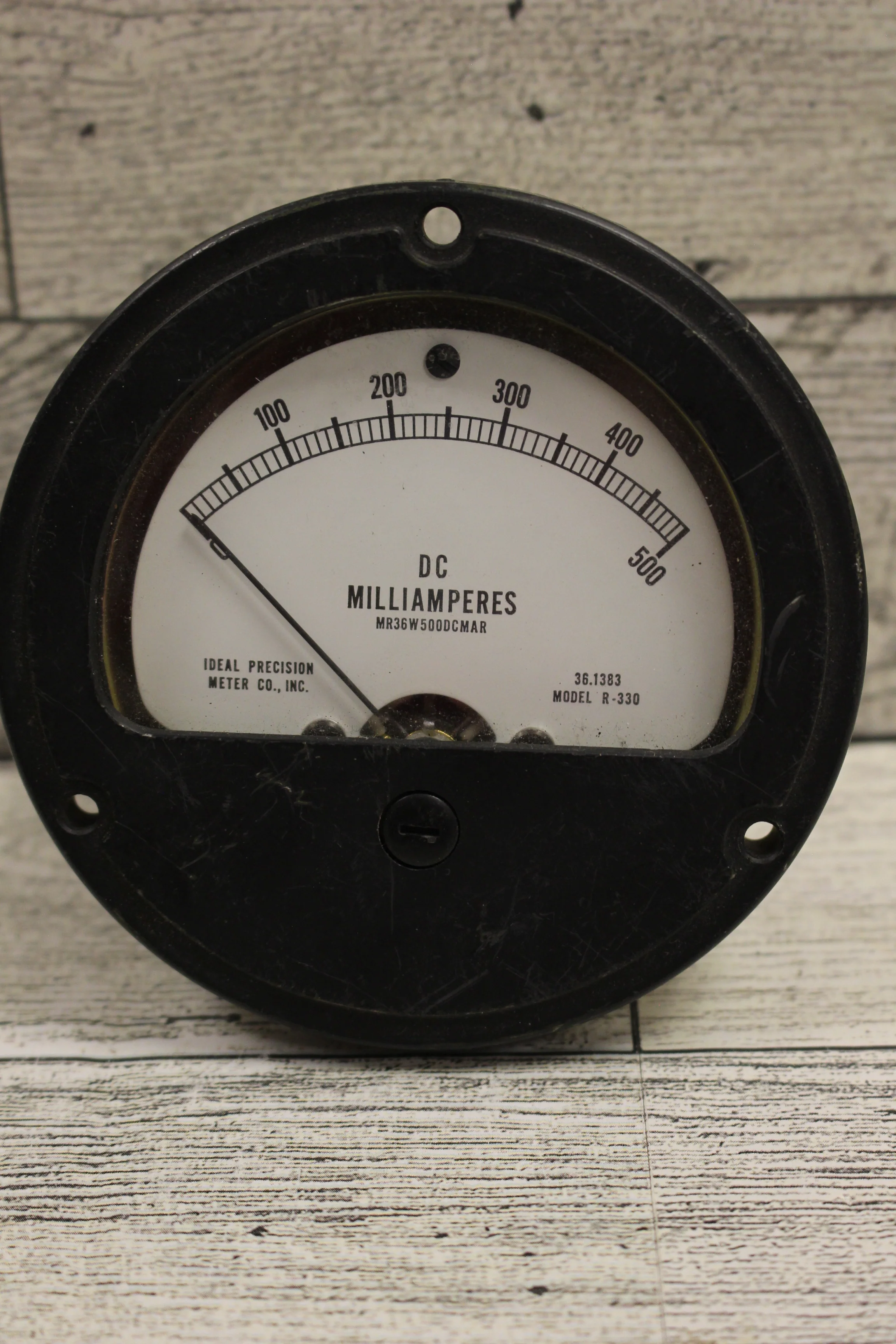 Ideal Precision Meter Co Model R-330 DC Microamperes Meter - Used