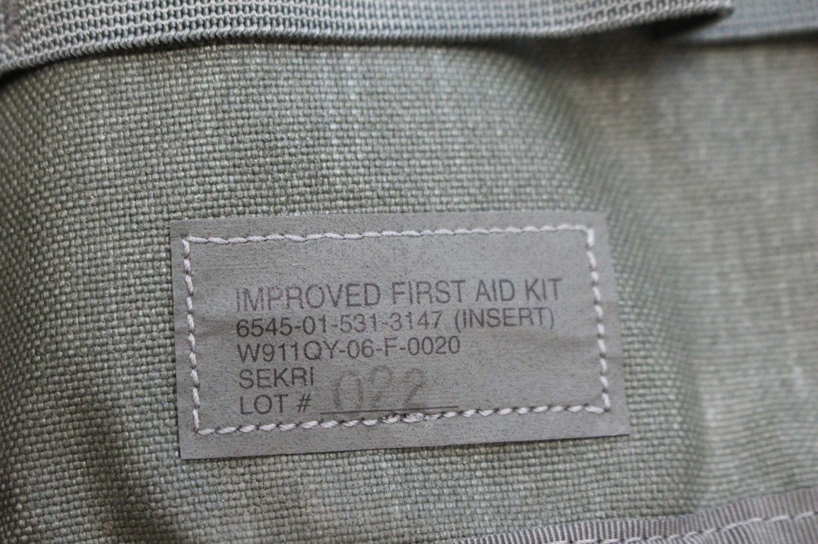 IFAK Individual First Aid Kit Insert - Foliage Green - Medical - Used - Image 3