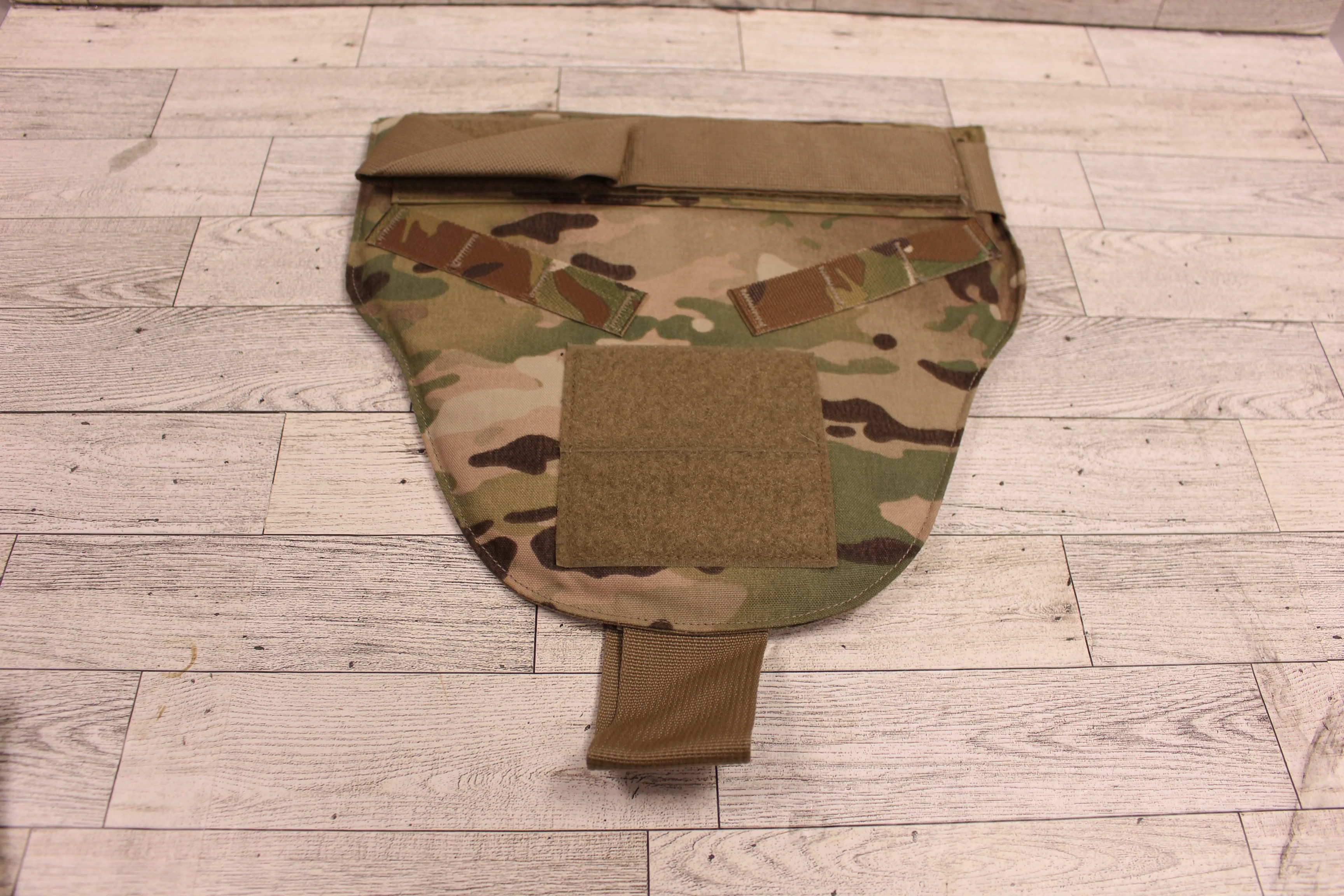 Female Improved Outer Tactical Vest Deltoid Protector Outershell & Insert - OCP - X-Small to Medium - Used - Image 2