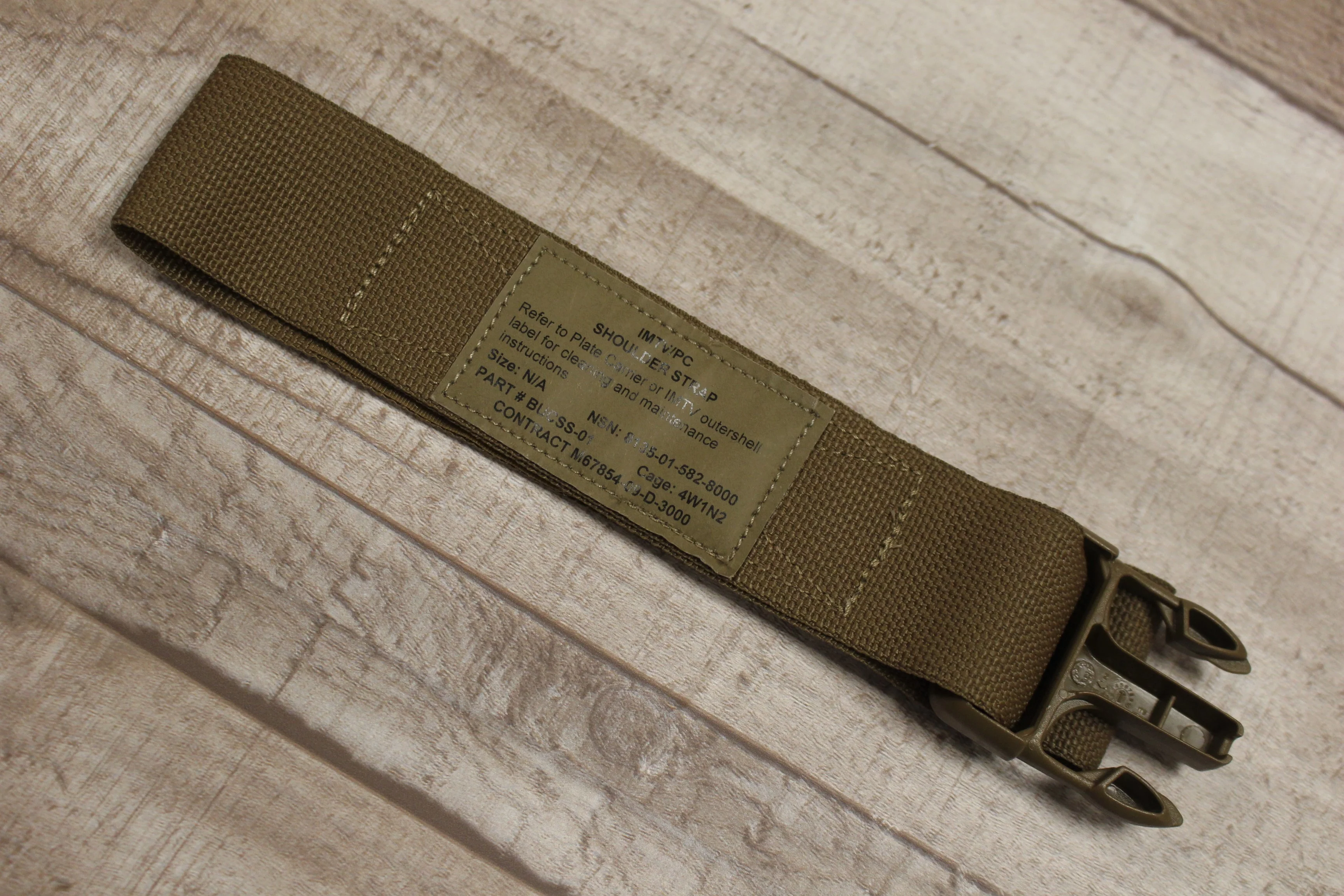 Improved Outer Tactical Vest IMTV/PC Shoulder Strap Buckle- 8135-01-582-8000