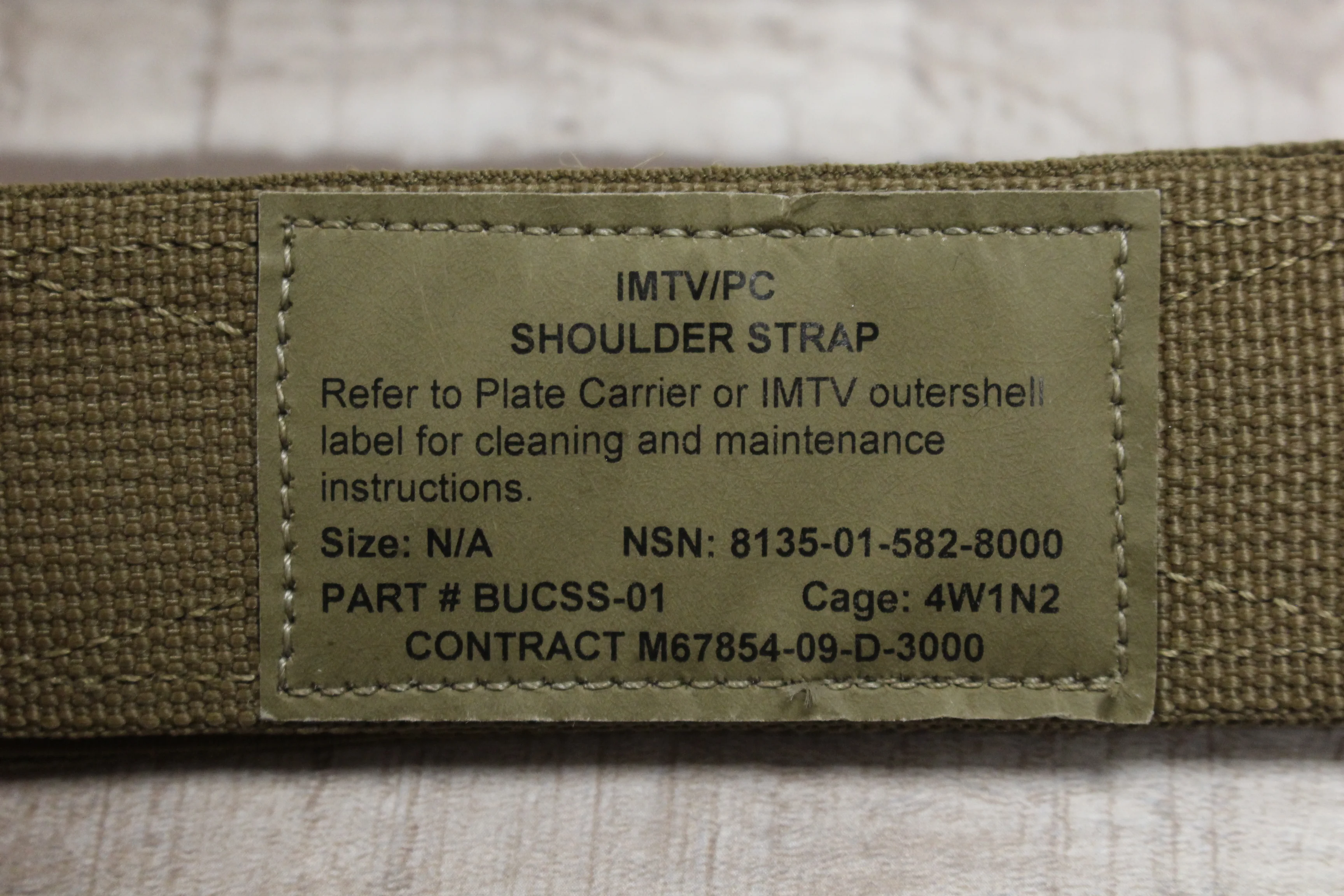Improved Outer Tactical Vest IMTV/PC Shoulder Strap Buckle- 8135-01-582-8000 - Image 3