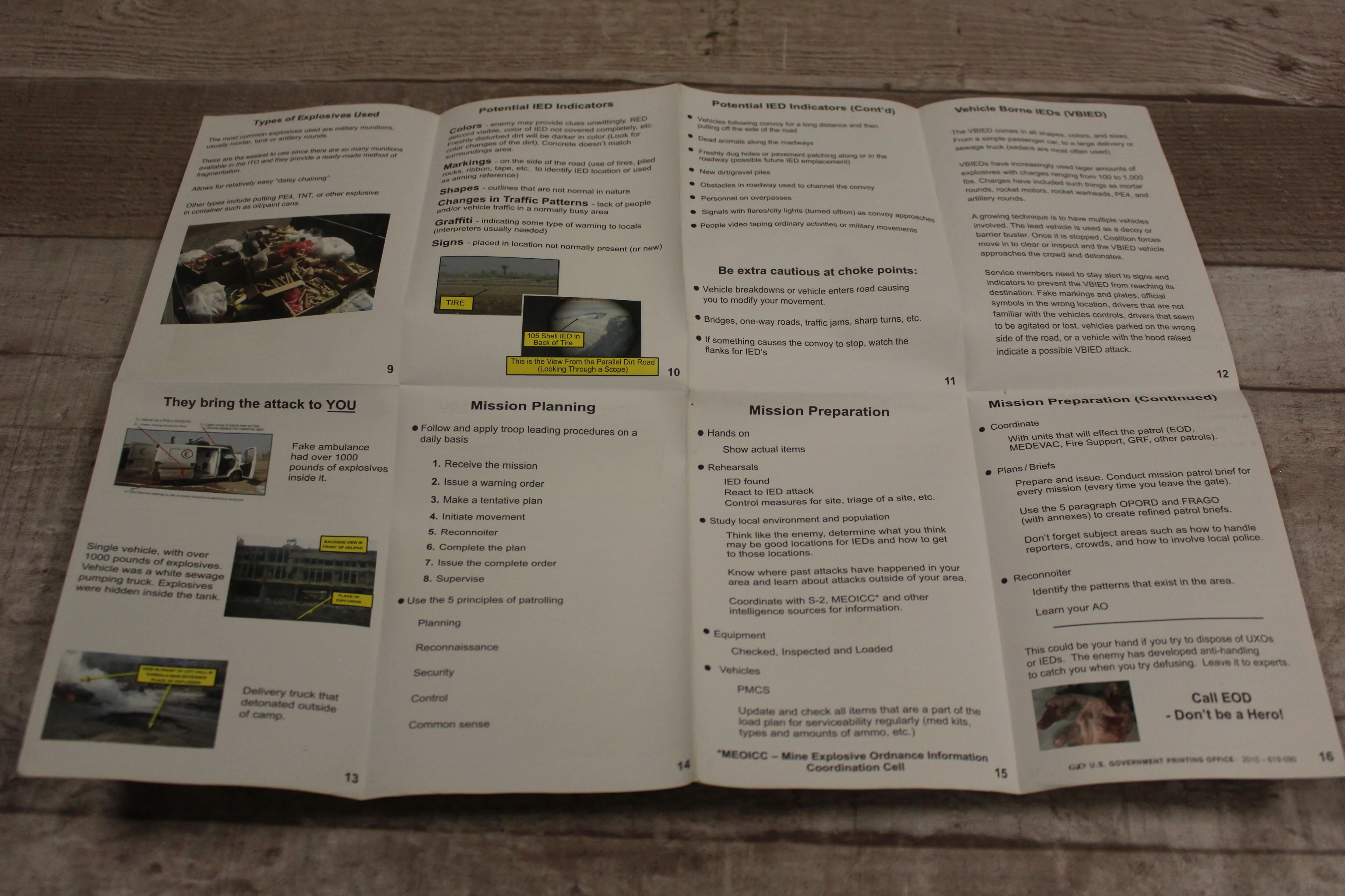 Improvised Explosive Device (IED) & Vehicular Borne Improvised Explosive Device (VBIED) Smart Card - Image 2
