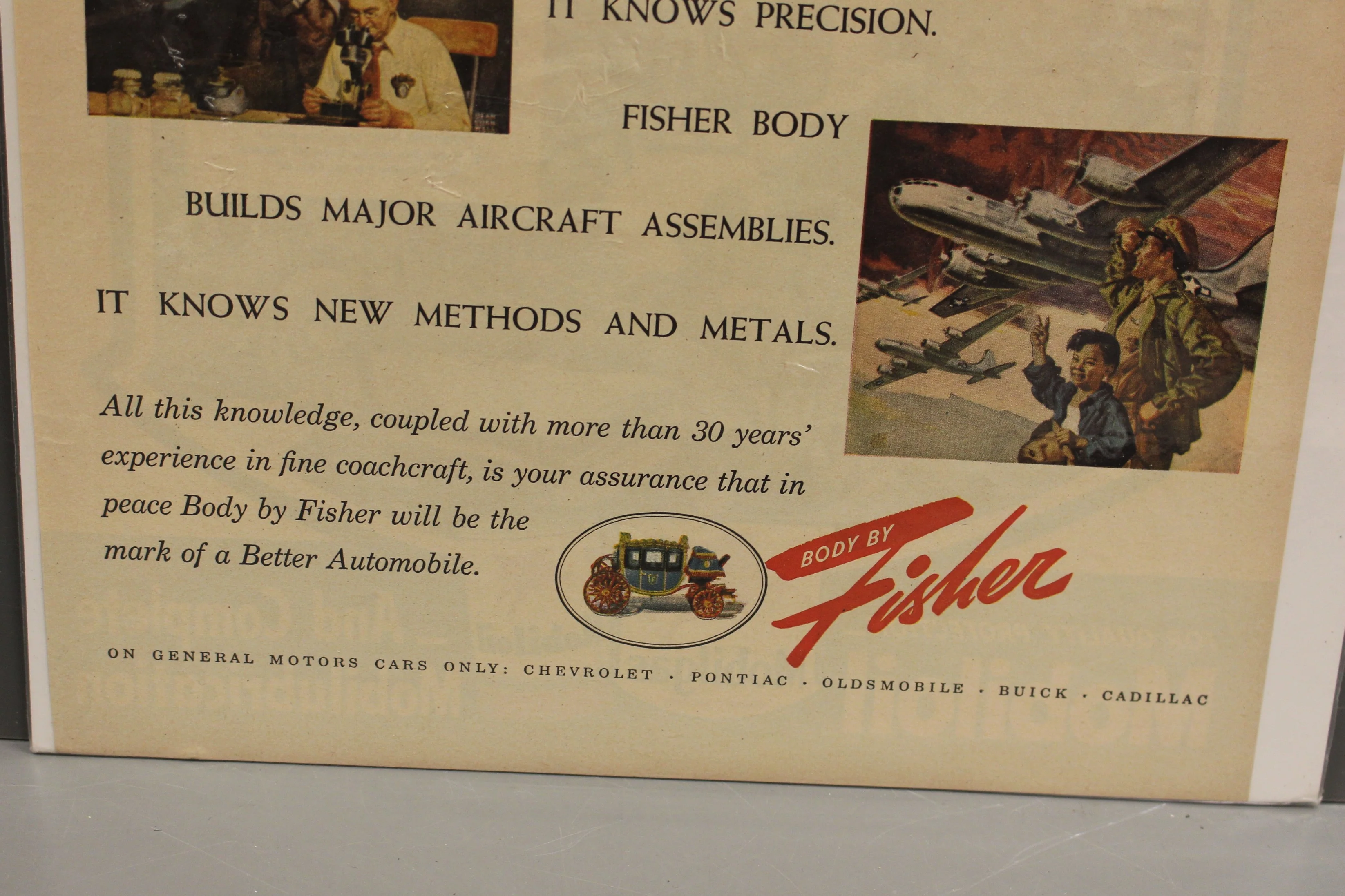 In The Service of its Country, The Fisher Body Org Builds Tanks Magazine Memorabilia - Image 3