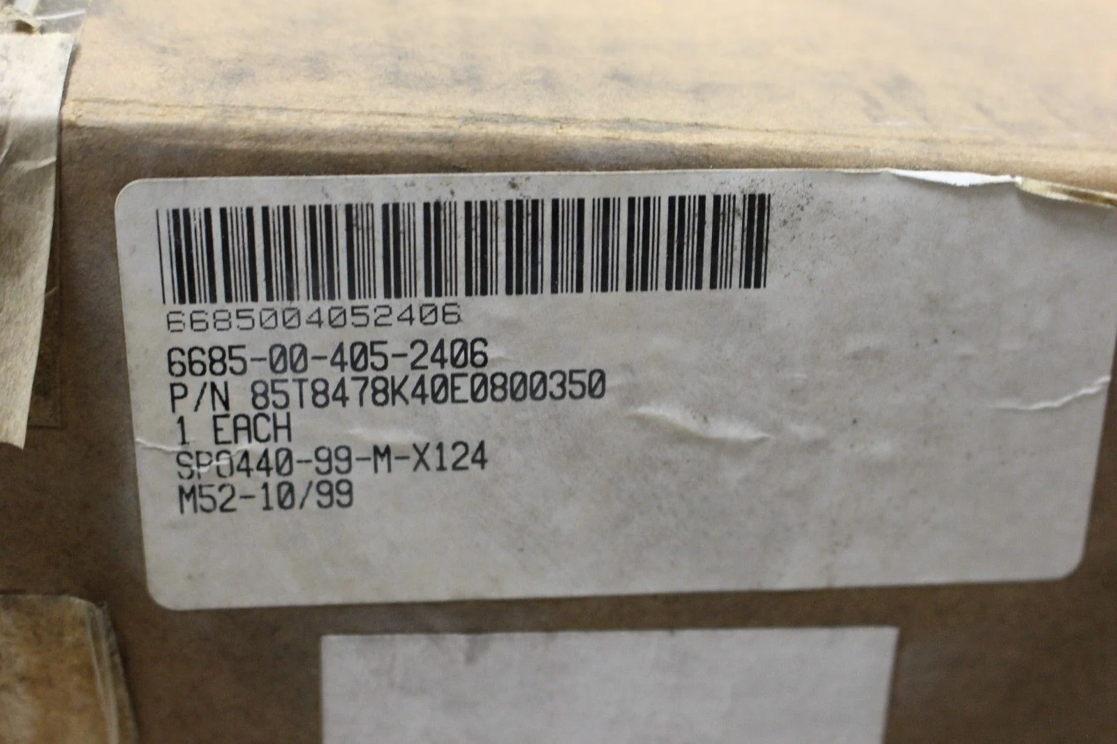 Indicating Capillary Thermometer - 6685-00-405-2406 - 81GL-N00R-W35Y - New - Image 2