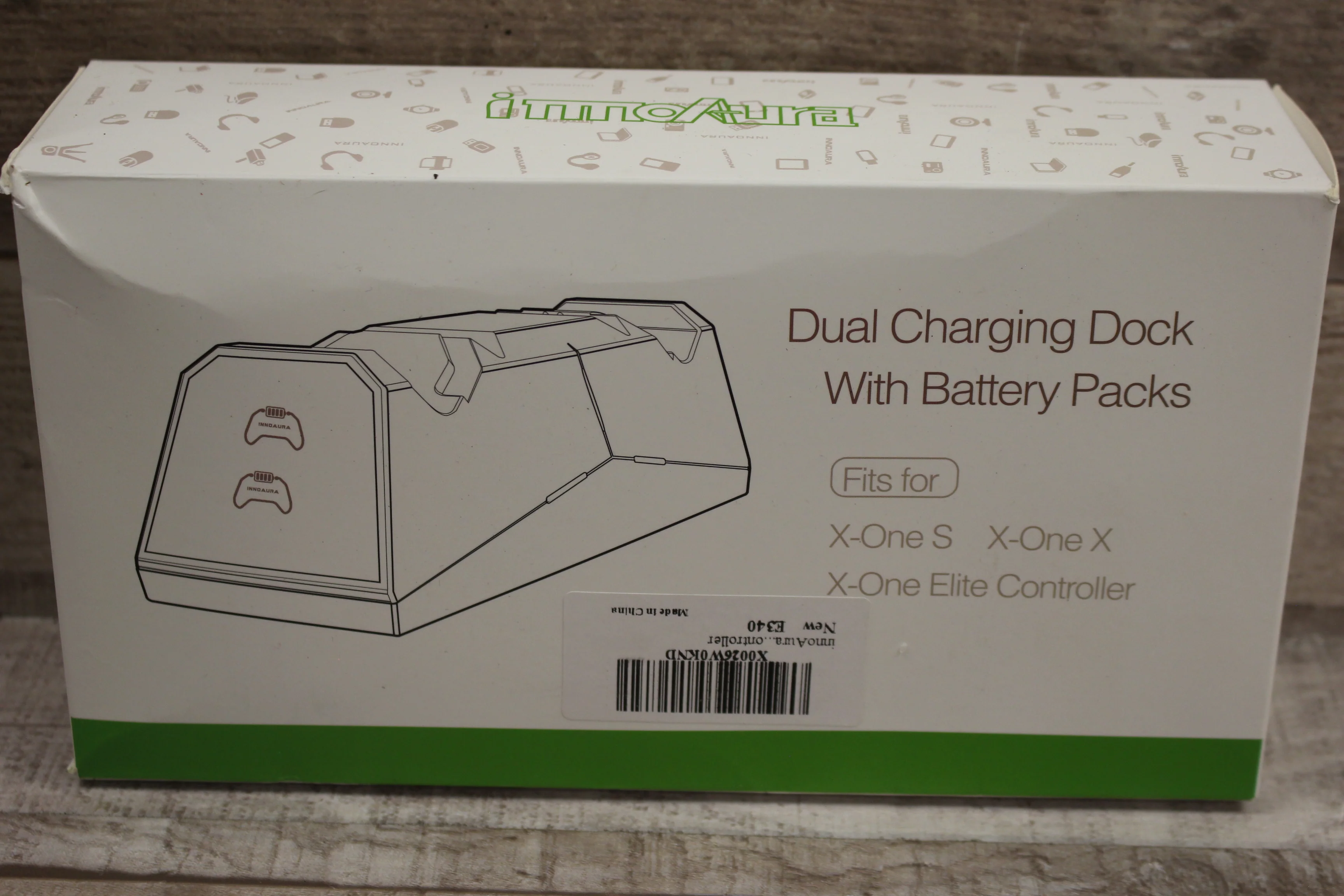 innoAura Dual Charging Dock with Battery Packs - For X-OneS - X-One X - X-One Elite - New - Image 4