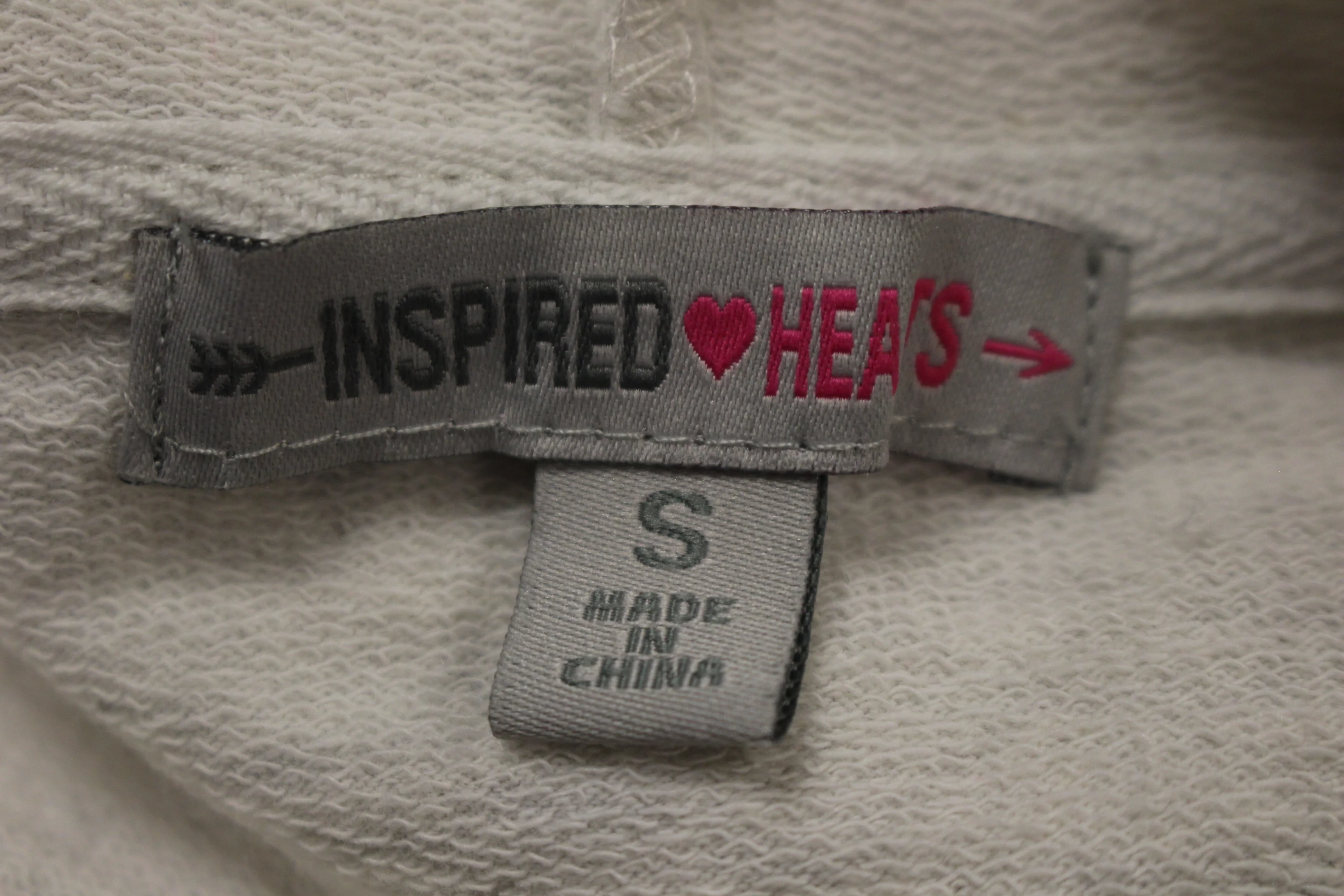 Inspired Hearts "Love" Hooded Sweatshirt, Size: Small, New! - Image 5