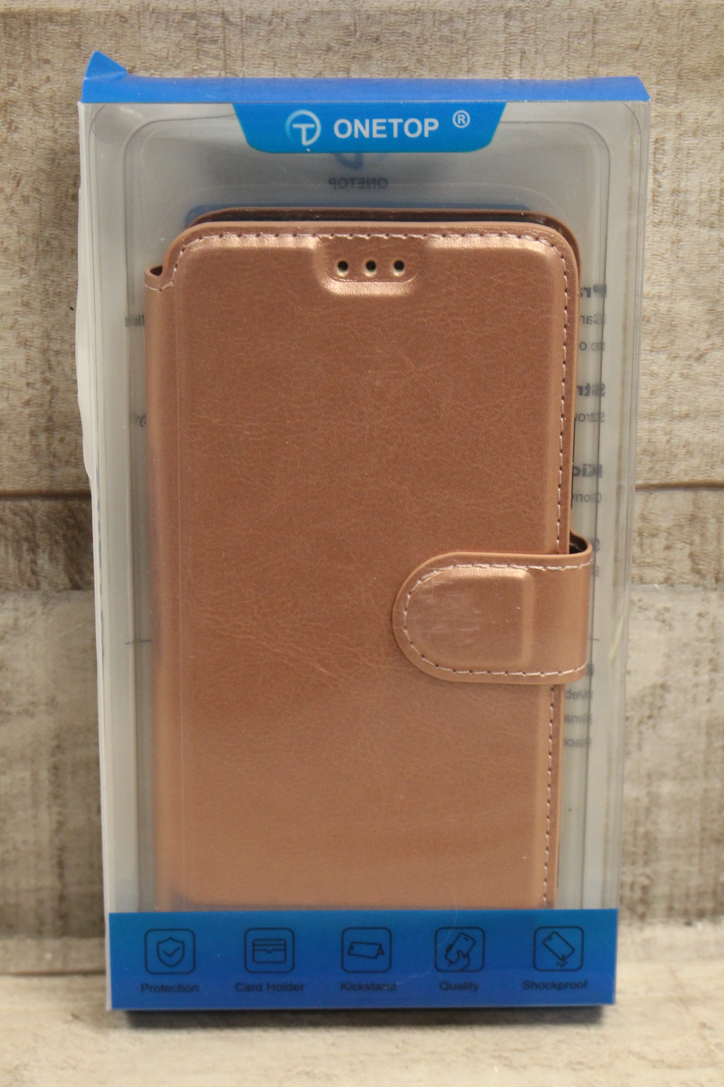 iPhonewe 11 Pro Flip Phone Case/Wallet - Rose Gold - New