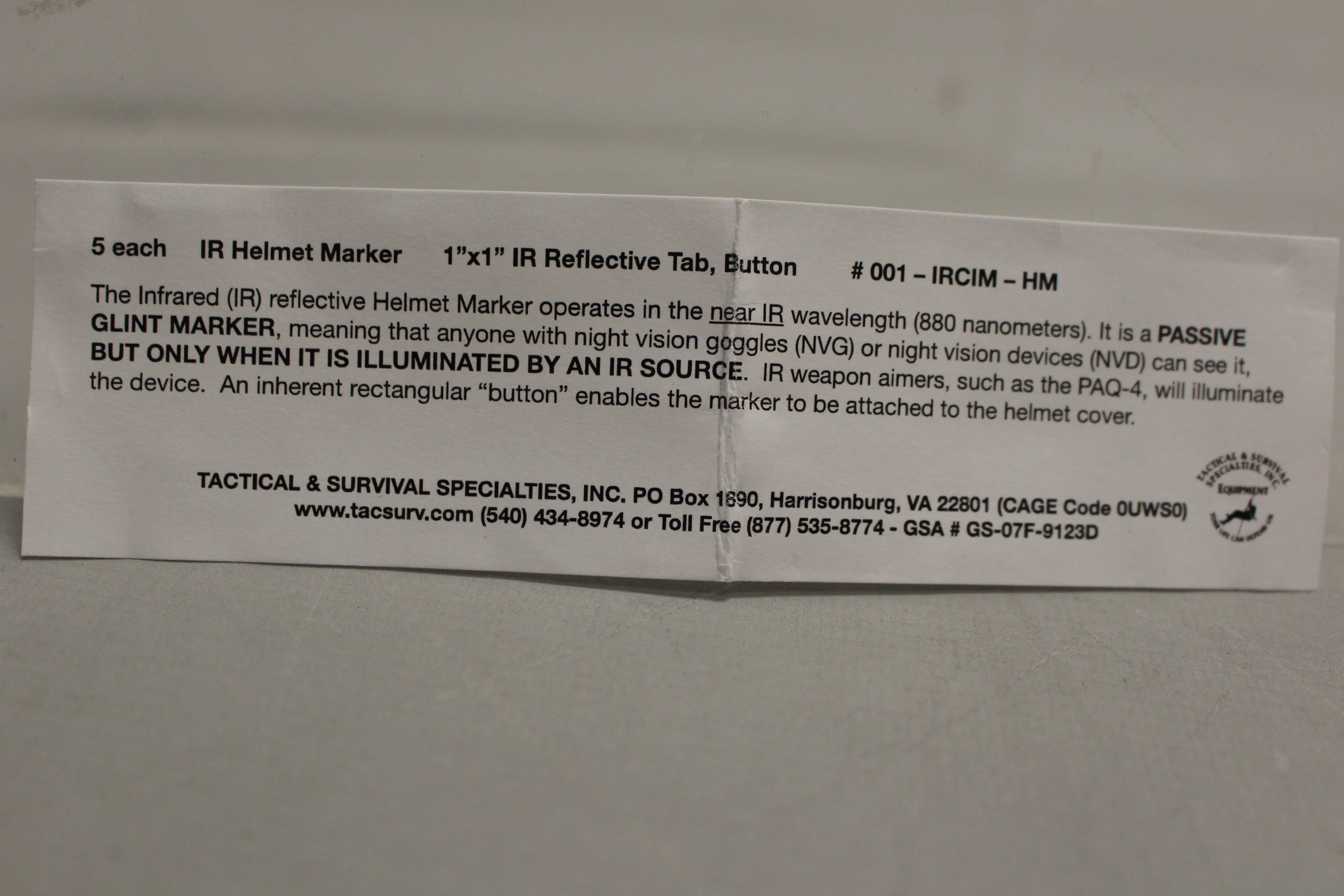 IR Helmet Marker - Set of 5 - New - Image 6