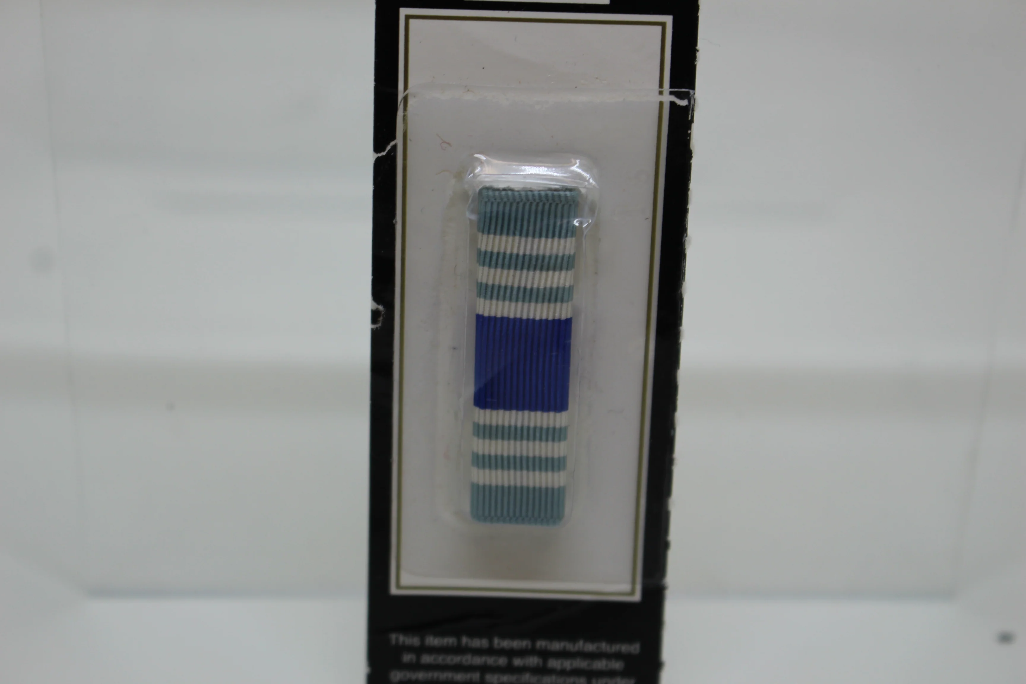IRA Green AF Air Force Overseas Short Tour Ribbon - 3-1037J - New - Image 2