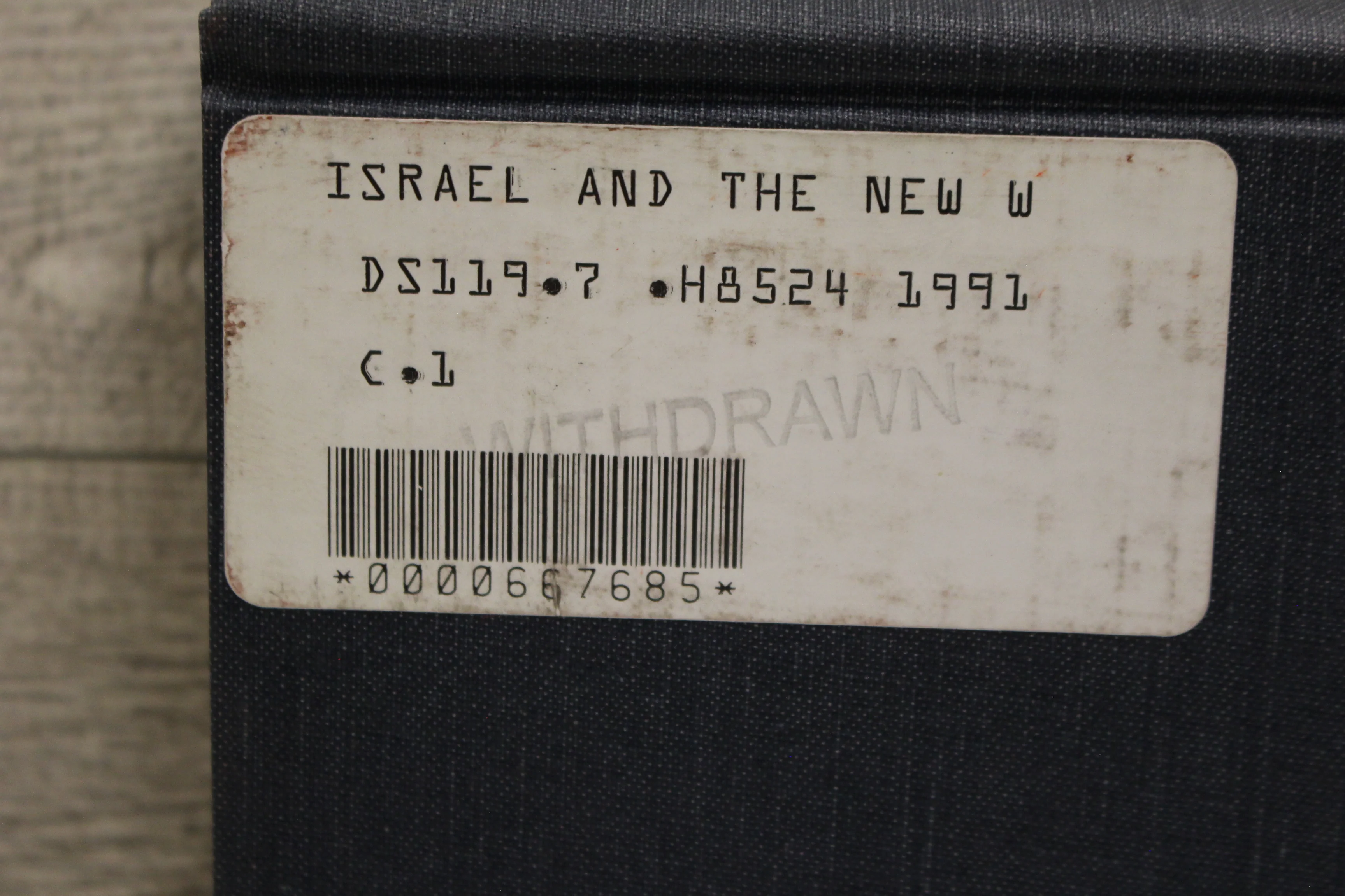 Israel and the New World Order by Andrew J. Hurley - Hardback - Used - Image 4