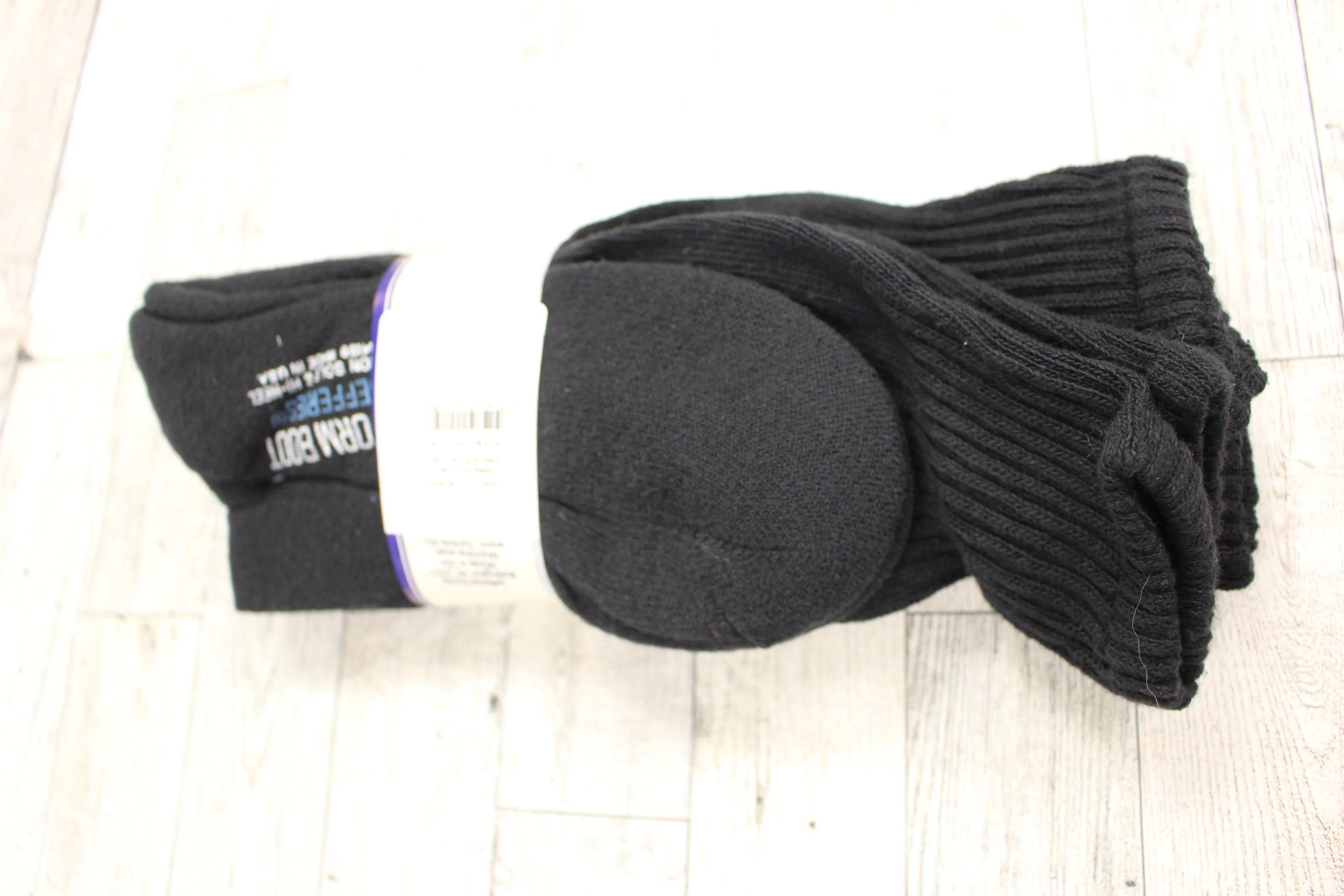 Jefferies Black Boot Socks - Size: 10 -13 -Pack of 2 - New - Image 3