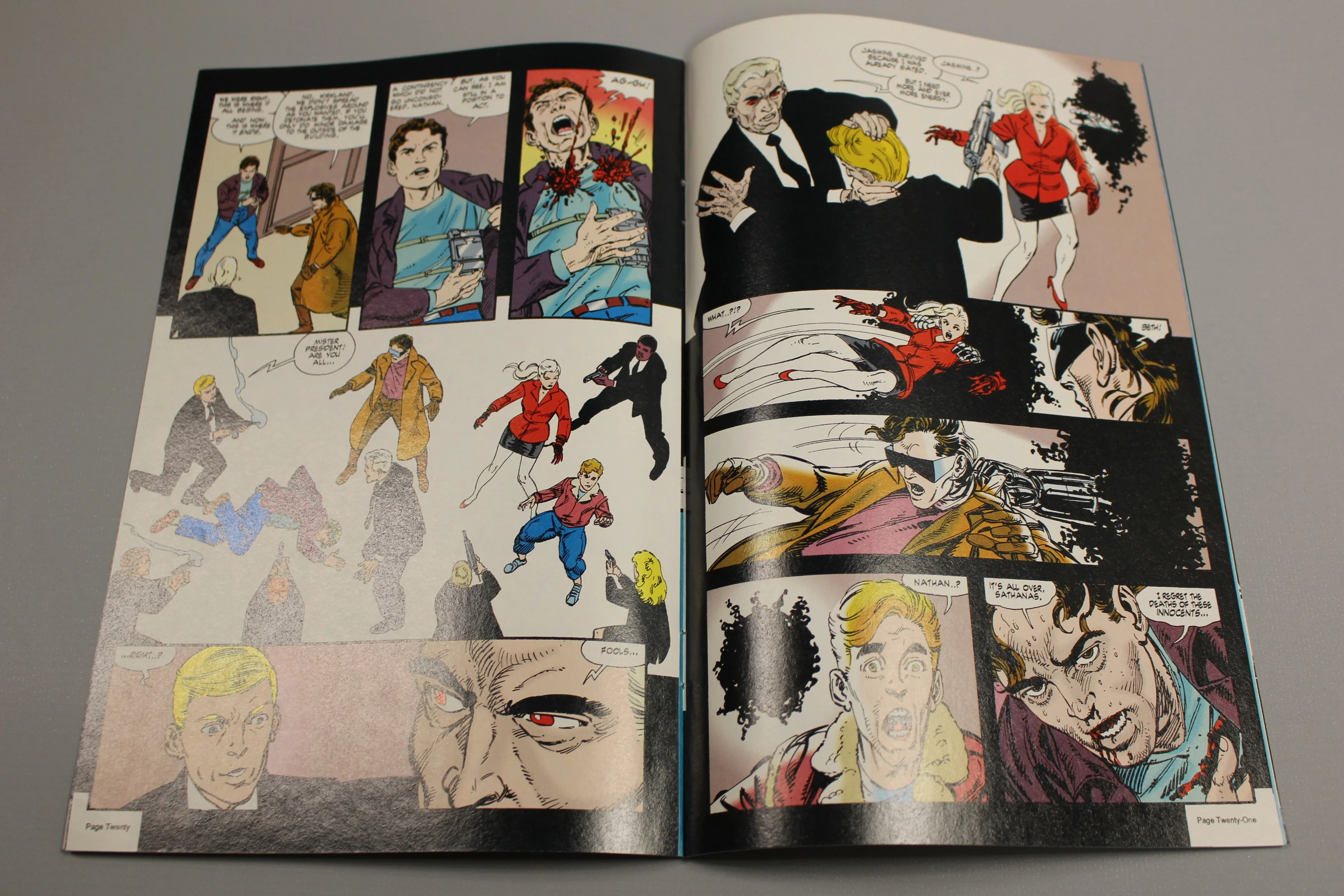 John Byrne's Next Men LIES Part 4 of 4 - Dec 1994 - Dark Horse Comics - Used - Image 2