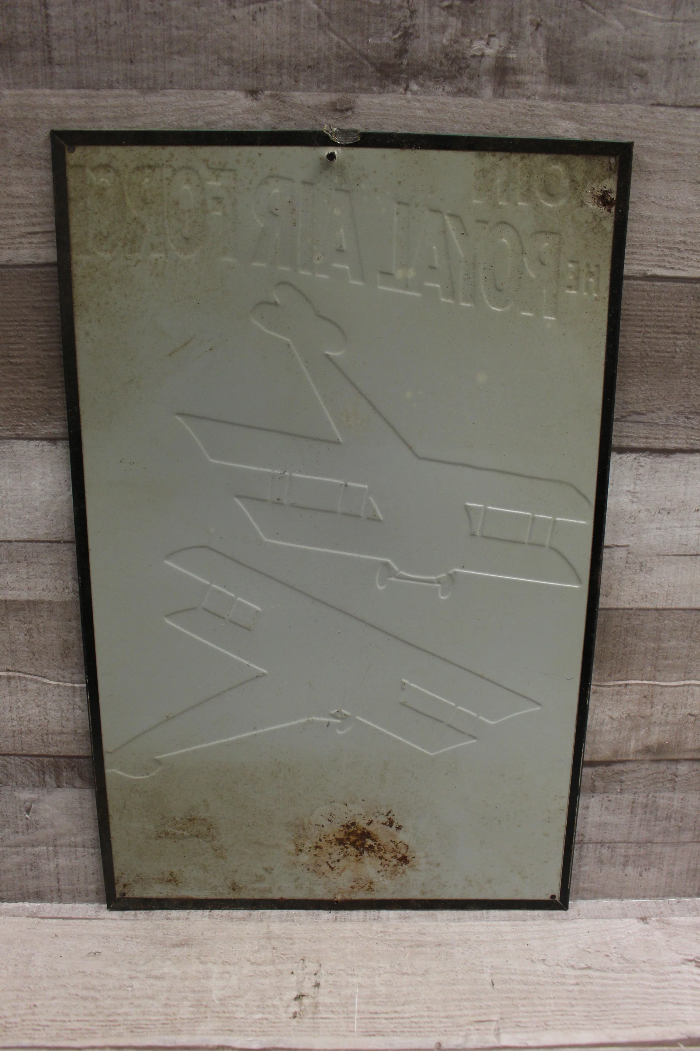 Join The Royal Air Force and Share Their Honour and Glory Tin Sign -Used - Image 2