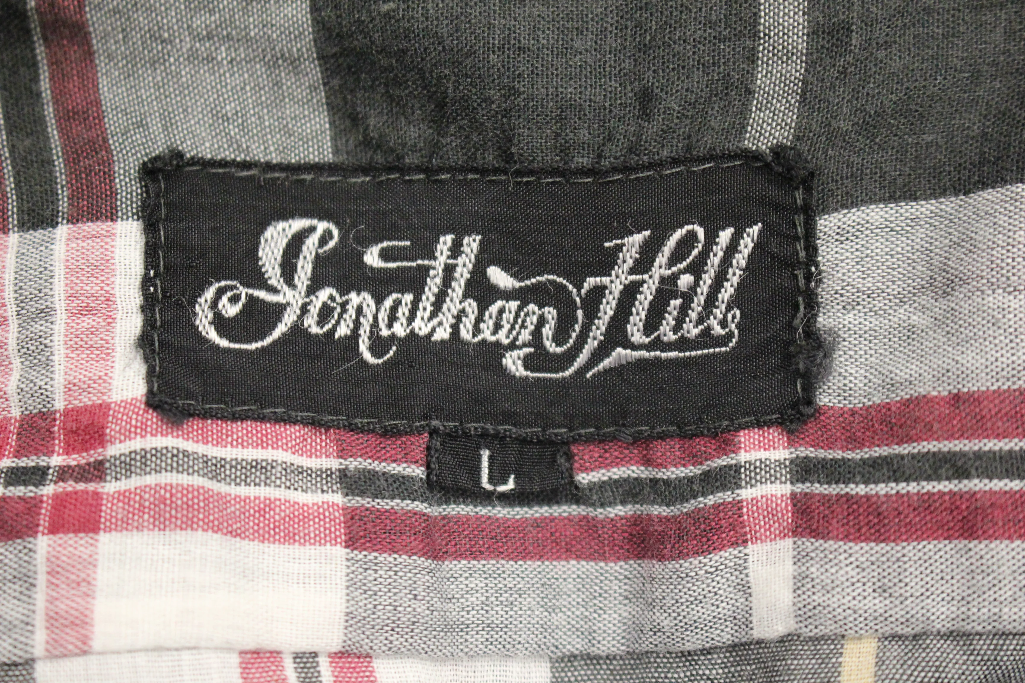 Jonathan Hill Men's Long Sleeve Plaid Shirt - Size: Large - Used - Image 3
