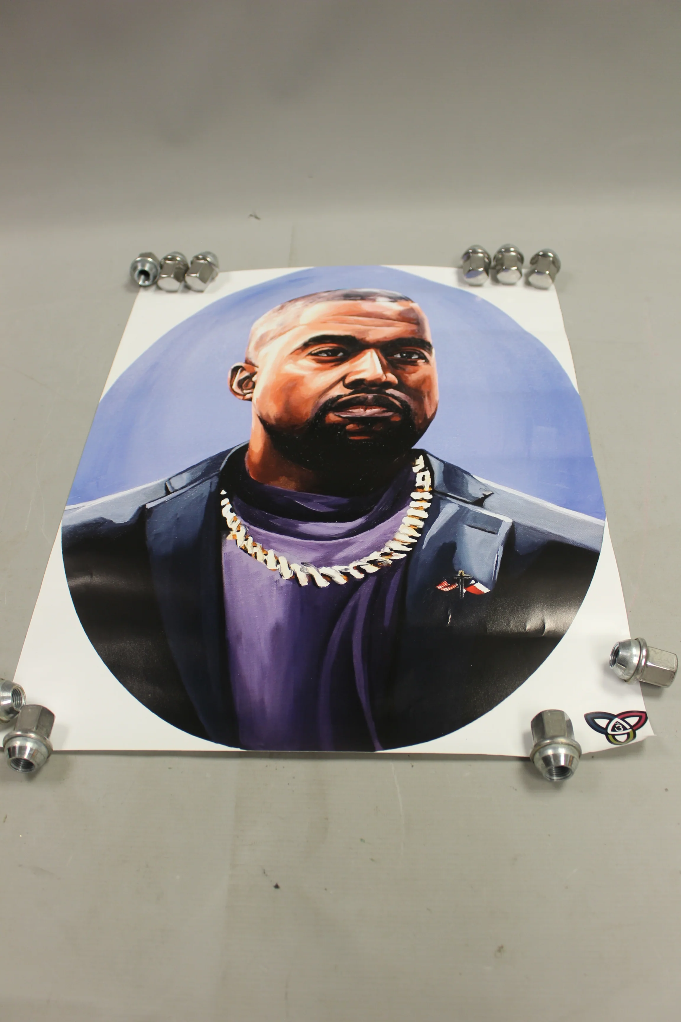 Kanye West 2020 Hip Hop Poster - 20" x 16" - Used
