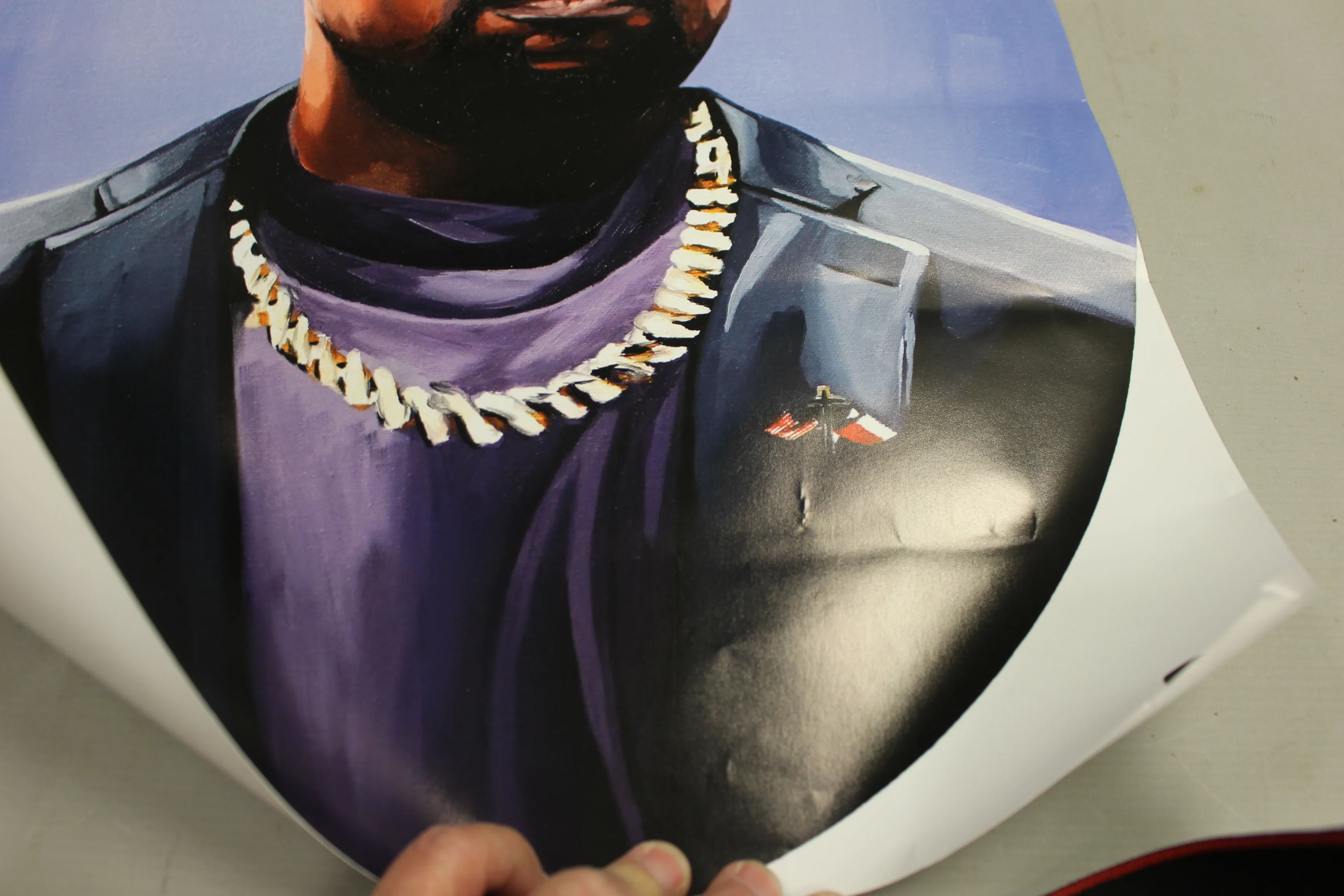 Kanye West 2020 Hip Hop Poster - 20" x 16" - Used - Image 3