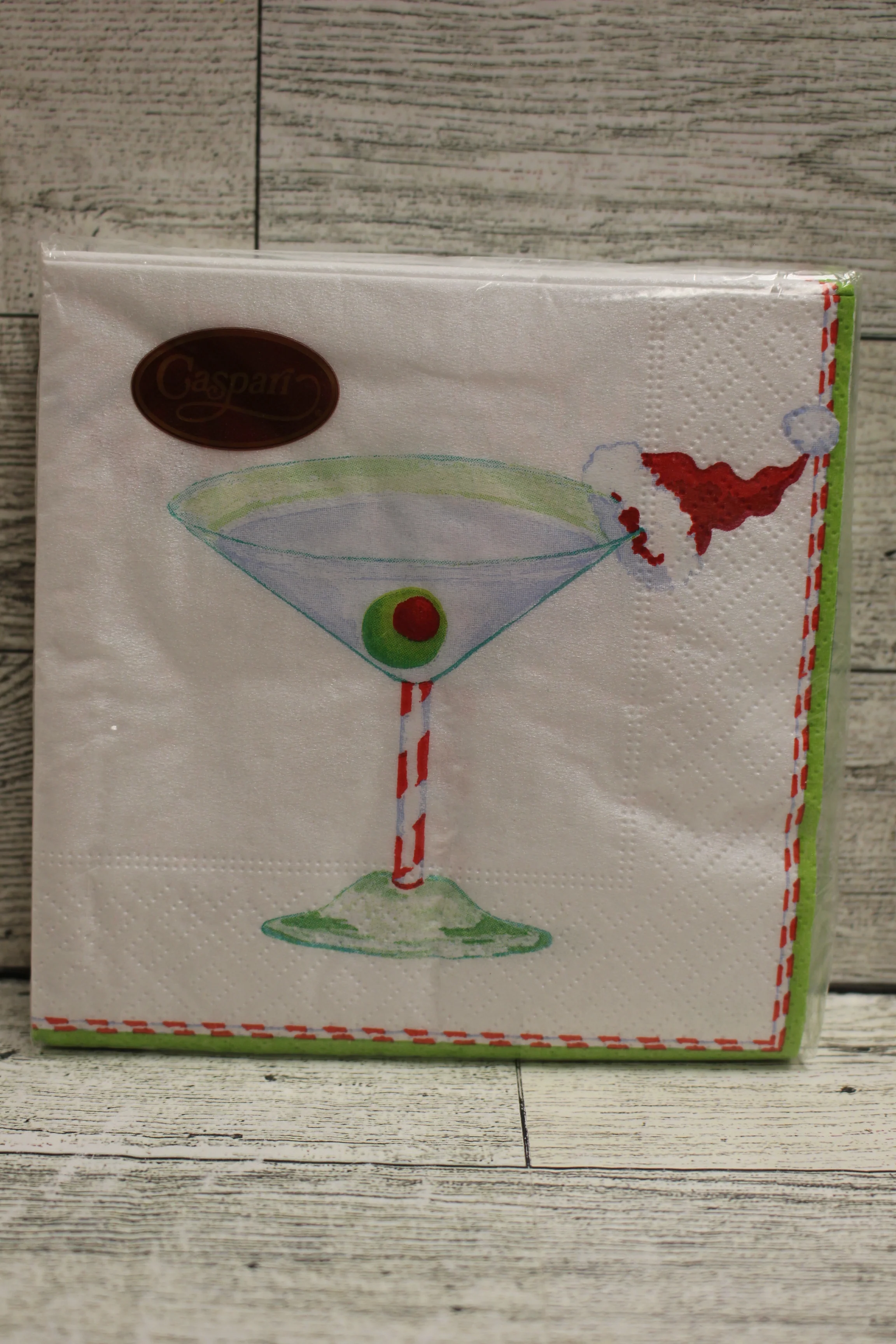 Katherine Barnwell Christmas Martini Cocktail Napkins - 20 Count - New - Image 3