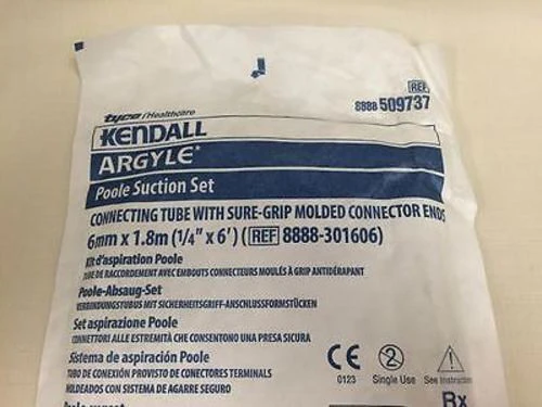 Kendall Argyle Poole Suction Set, 6mm x 1.8m, 509737, 07/2014, New - Image 3