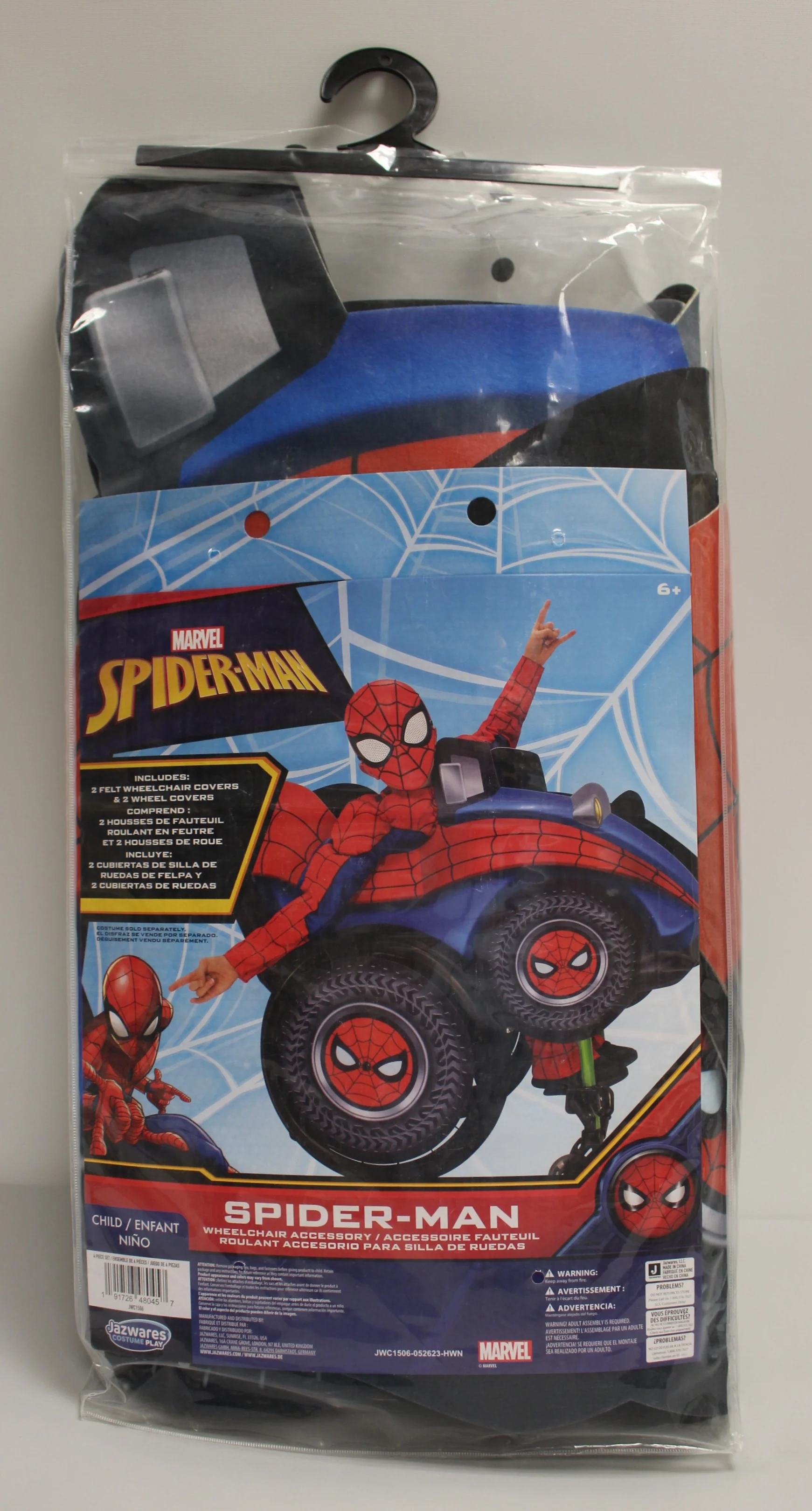Kids Marvel's Spider-Man Wheelchair Costume Accessory - New - Image 4