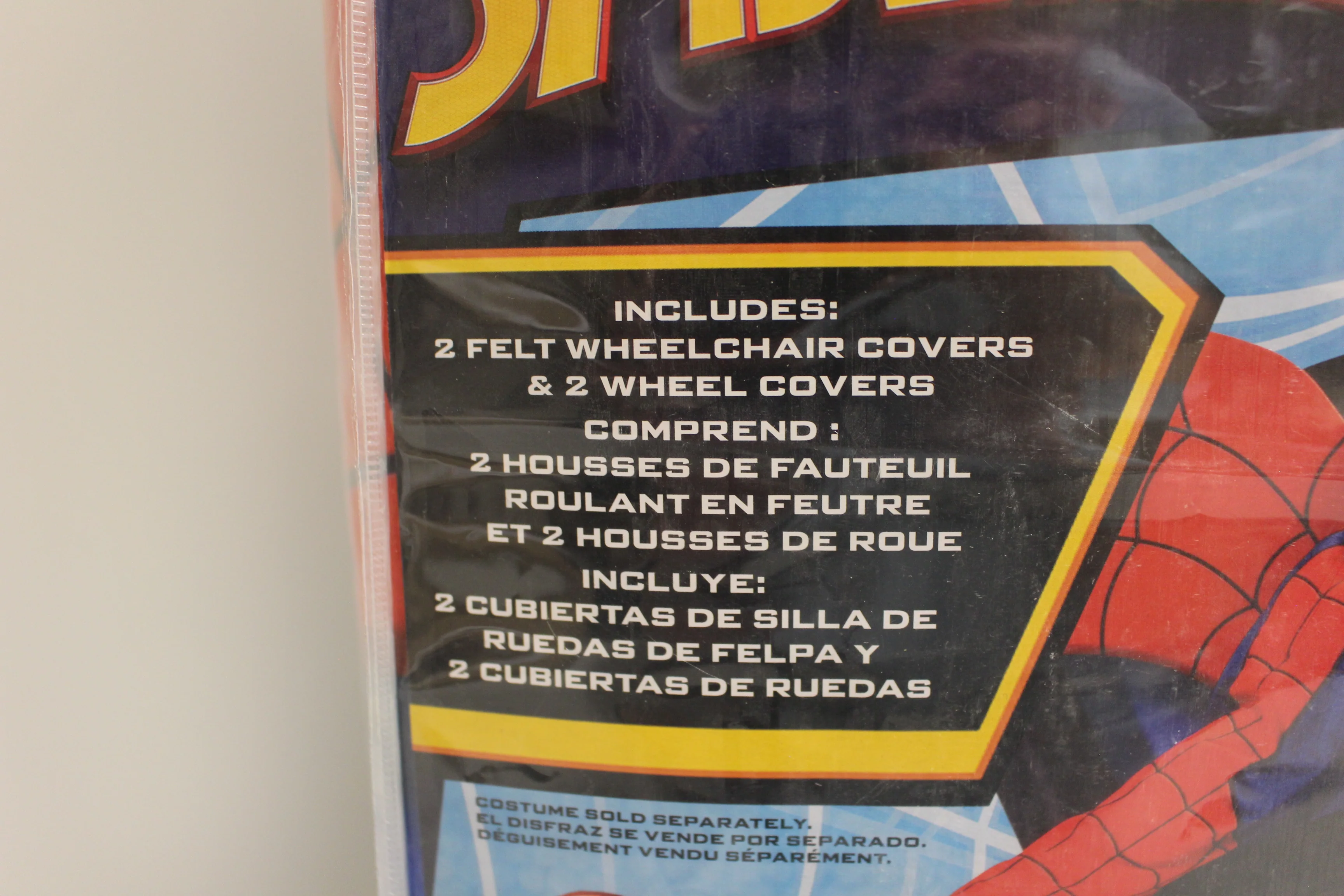 Kids Marvel's Spider-Man Wheelchair Costume Accessory - New - Image 6