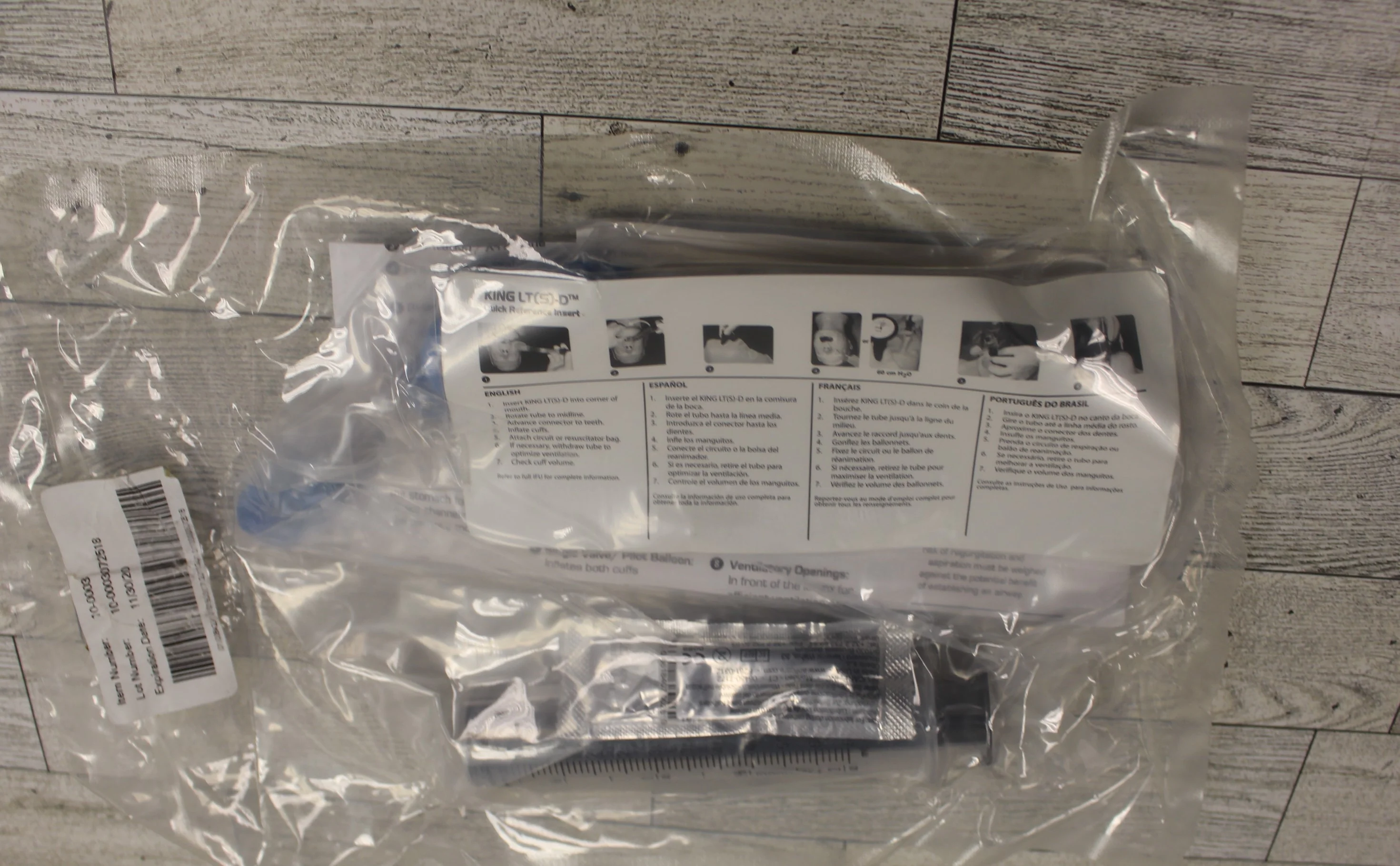 King Systems King LT-D Airway Kit - Size: 4 - 6515-01-515-0161 - New - Image 2