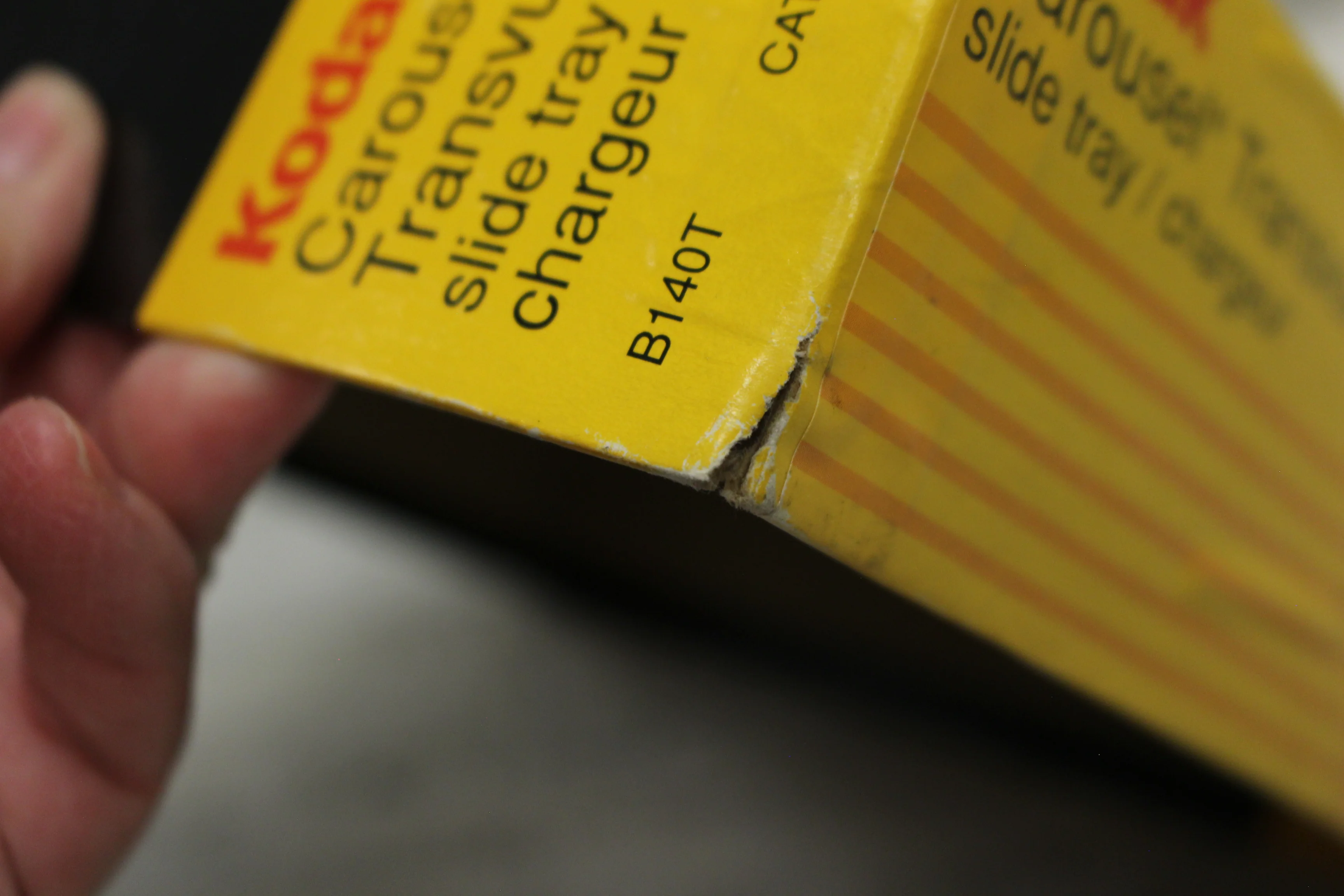 Kodak Carousel Transvue 140 Slide Tray Chargeur in Original Box - Used - Image 9