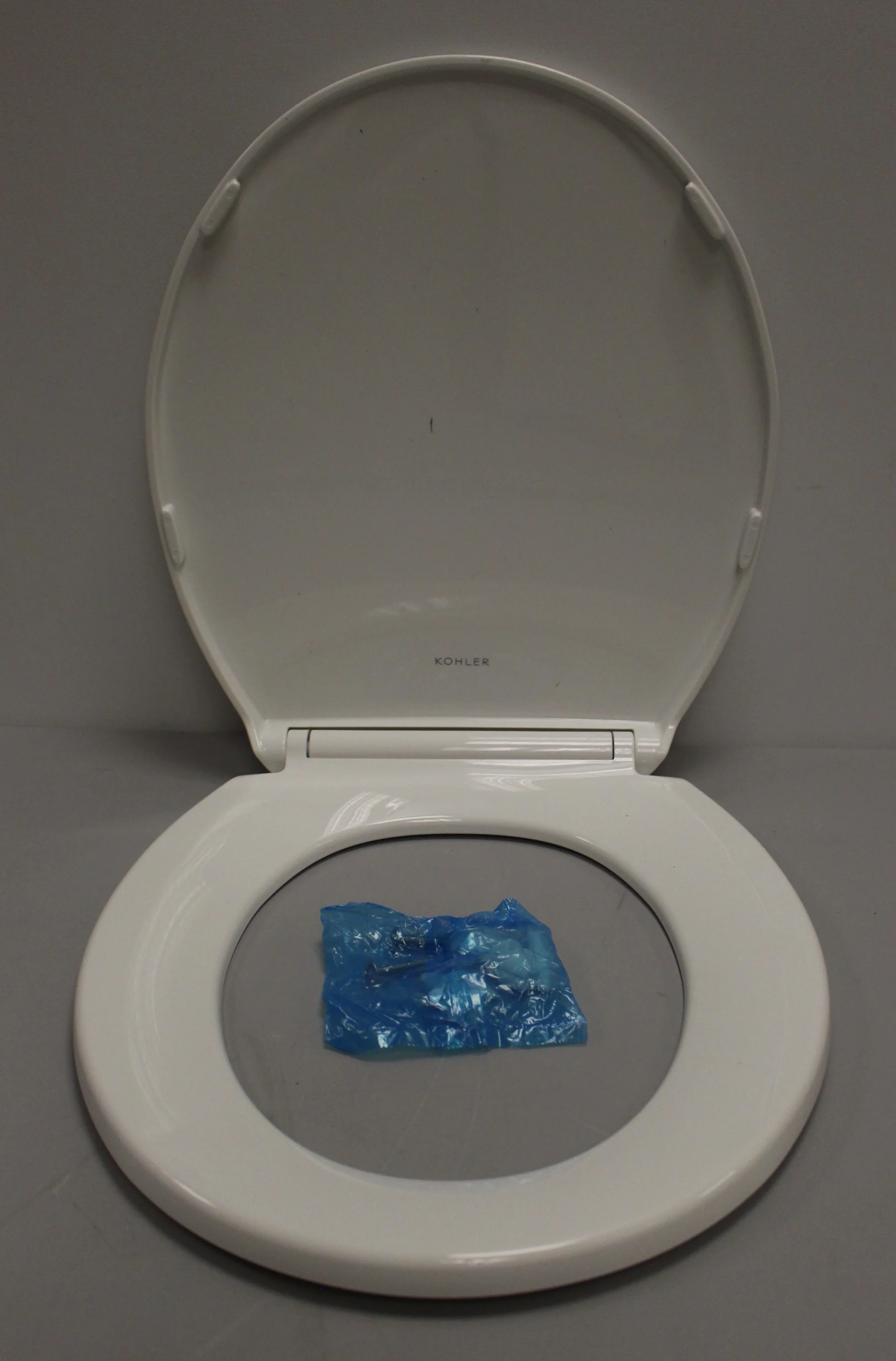 Kohler Brevia Quiet-Close Round-Front Toilet Seat - White - 20111-0 - New