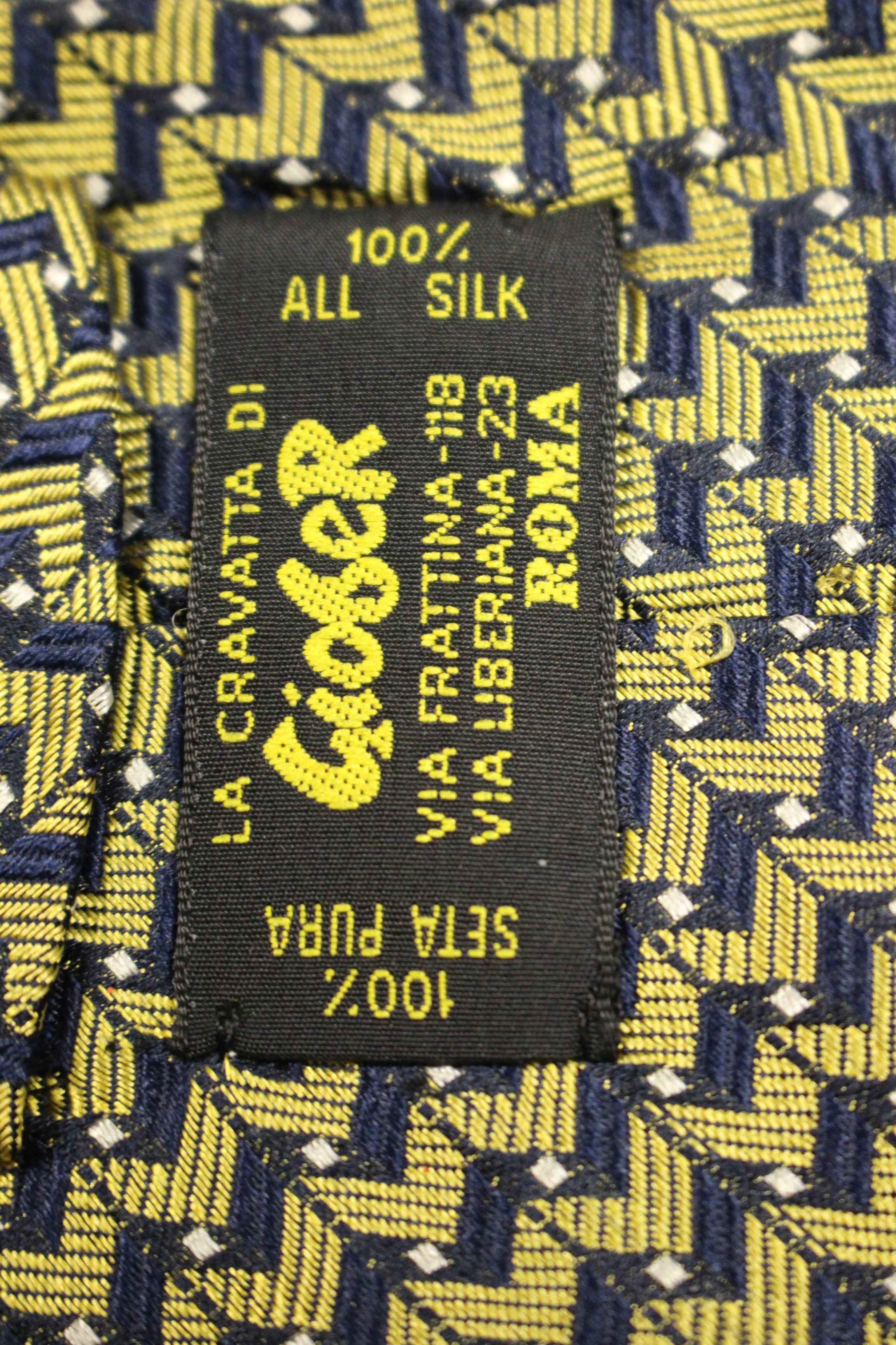 LA CRAVATTA DI Giober Silk Necktie Tie - Length 60" - Used - Image 3