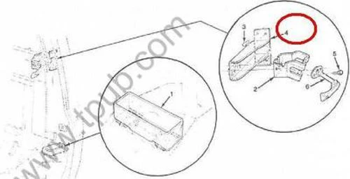 Left Hand Weapon Mounting Bracket, 2590-01-156-0077, Steel - Image 4