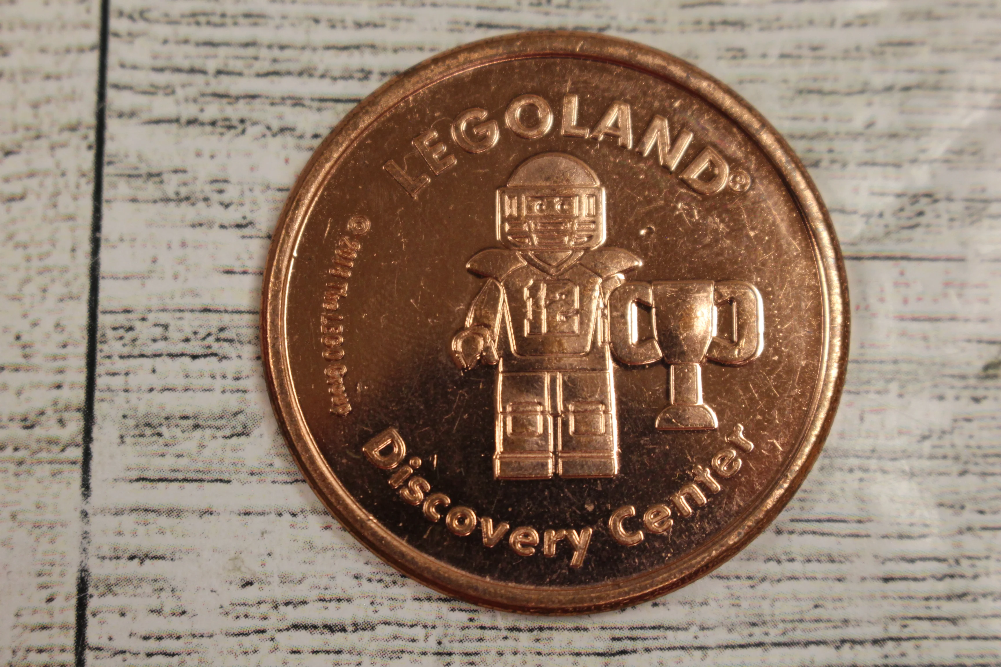 LEGOLAND Discovery Center 2018 Souvenir Coin - Used