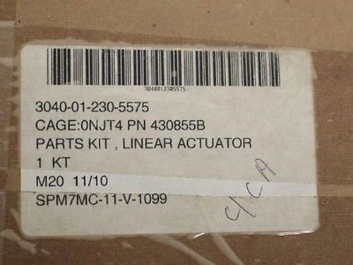 Linear Actuator Parts Kit, NSN 3040-01-230-5575, P/N 430855B, NEW! - Image 4