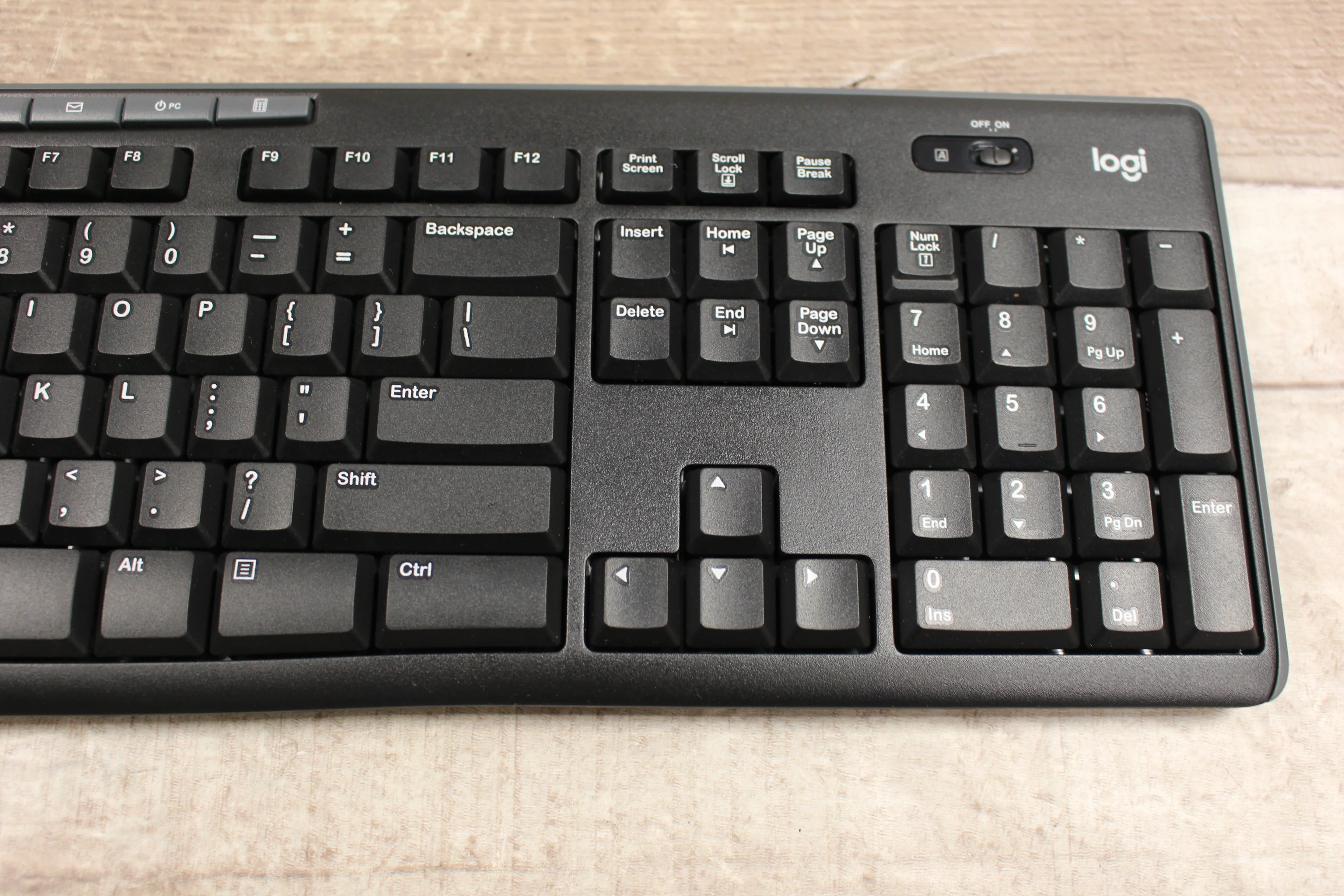 Logitech Logicool K270 Wireless Keyboard (No Receiver) - Used - Image 3