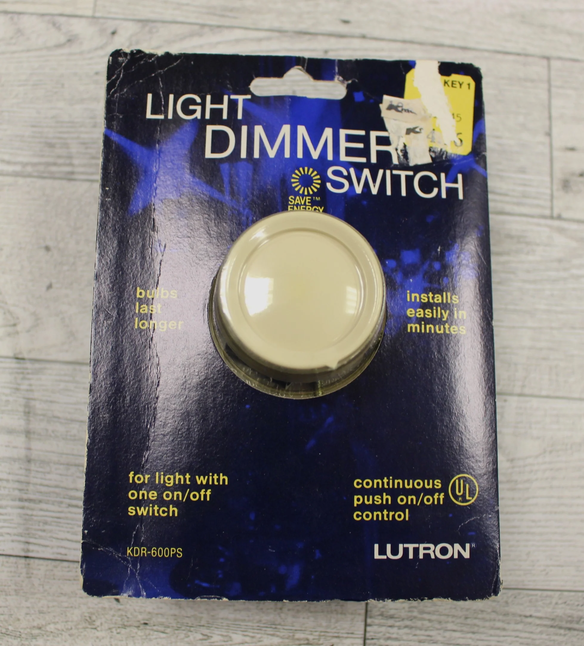 Lutron Light Dimmer Switch - KDR-600PS - New