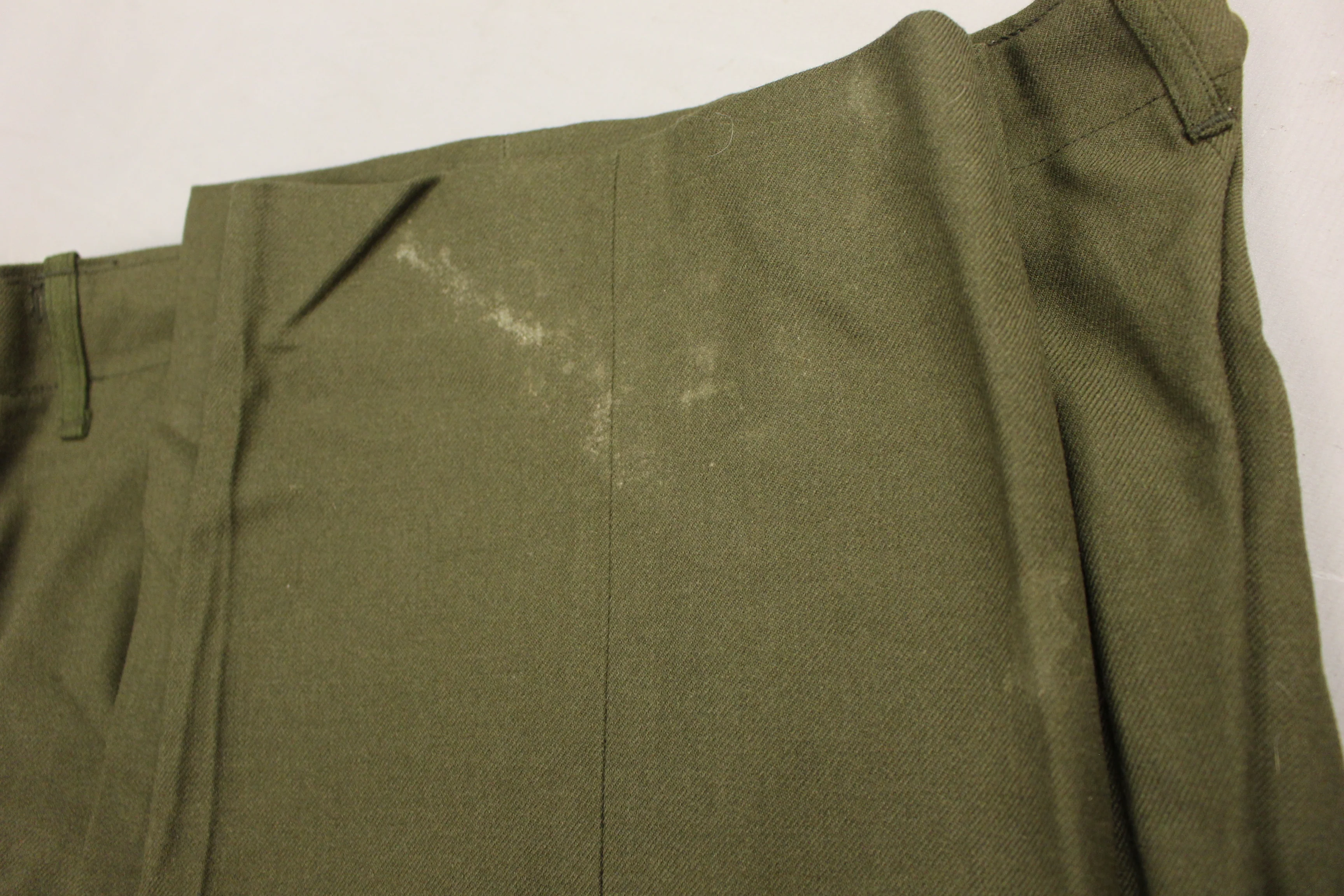 M-1951 Army Wool OD Field Trousers - Choose Size - Used - Image 2