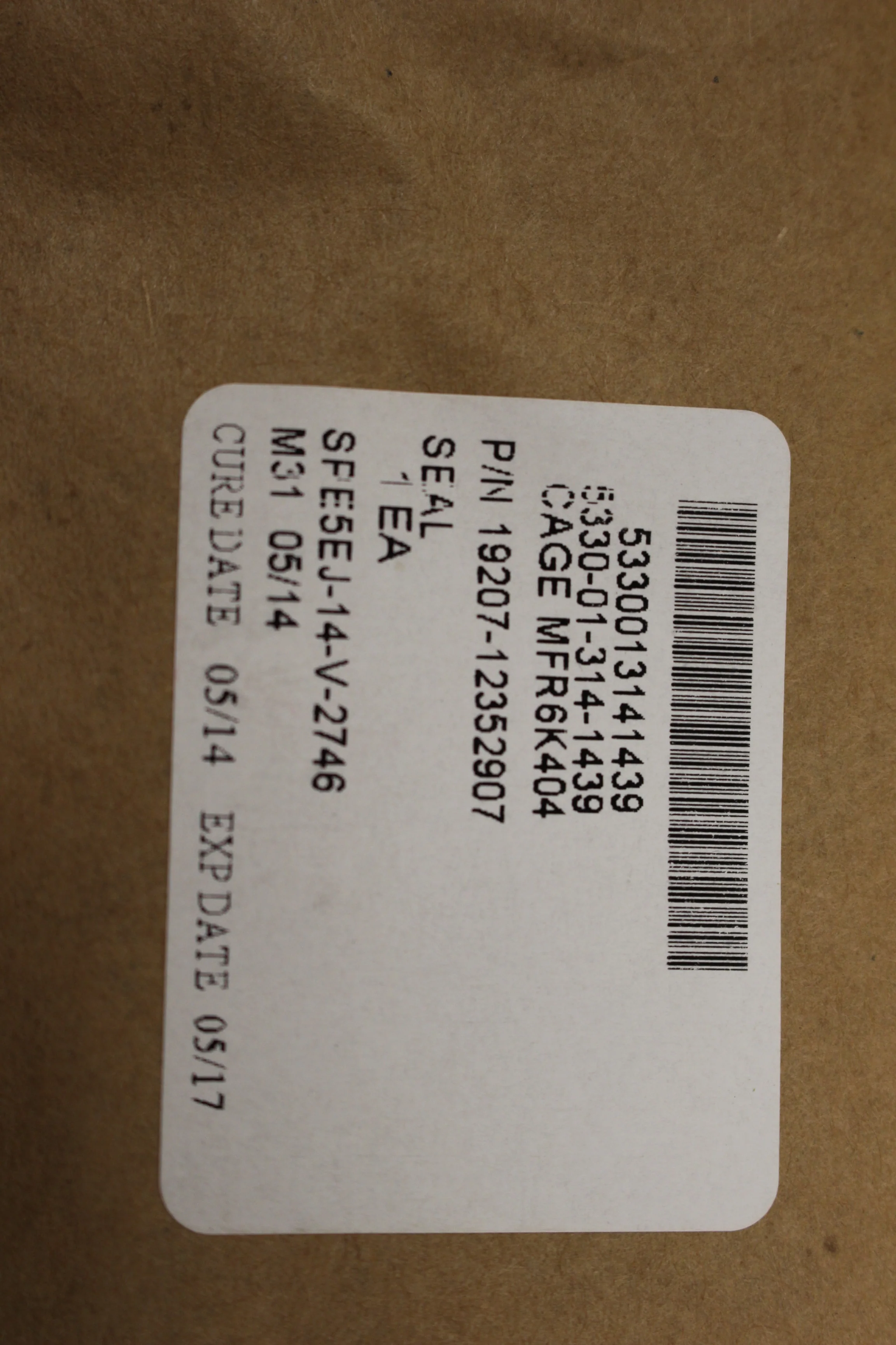 M109A2E3 Howitzer Rubber Seal - 5330-01-314-1439 - 12352907 - New - Image 3