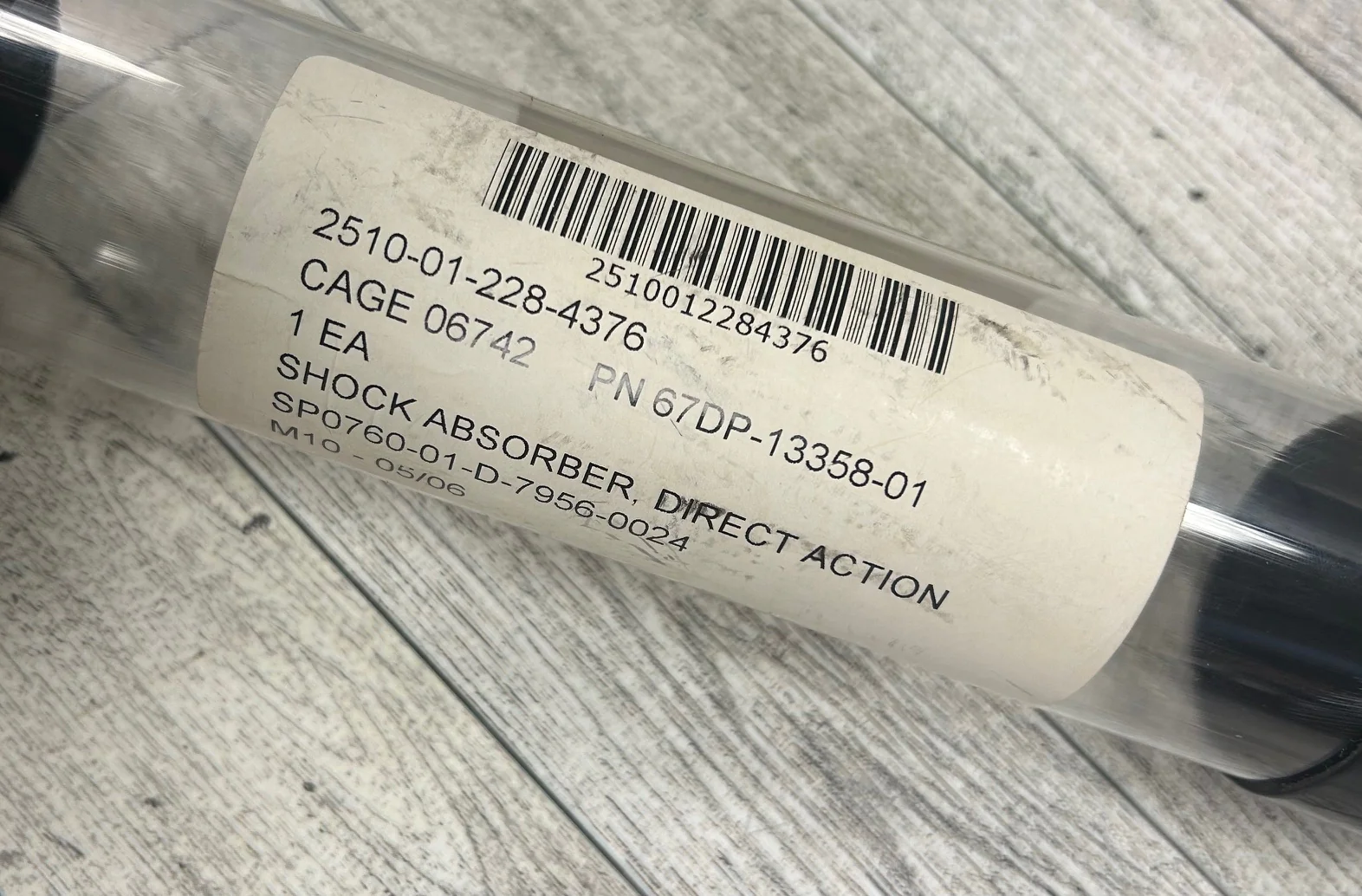 Machine Gun Shock Absorber/Buffer - NSN 2510-01-228-4376 - PN 7DP-13358-01 - New - Image 4