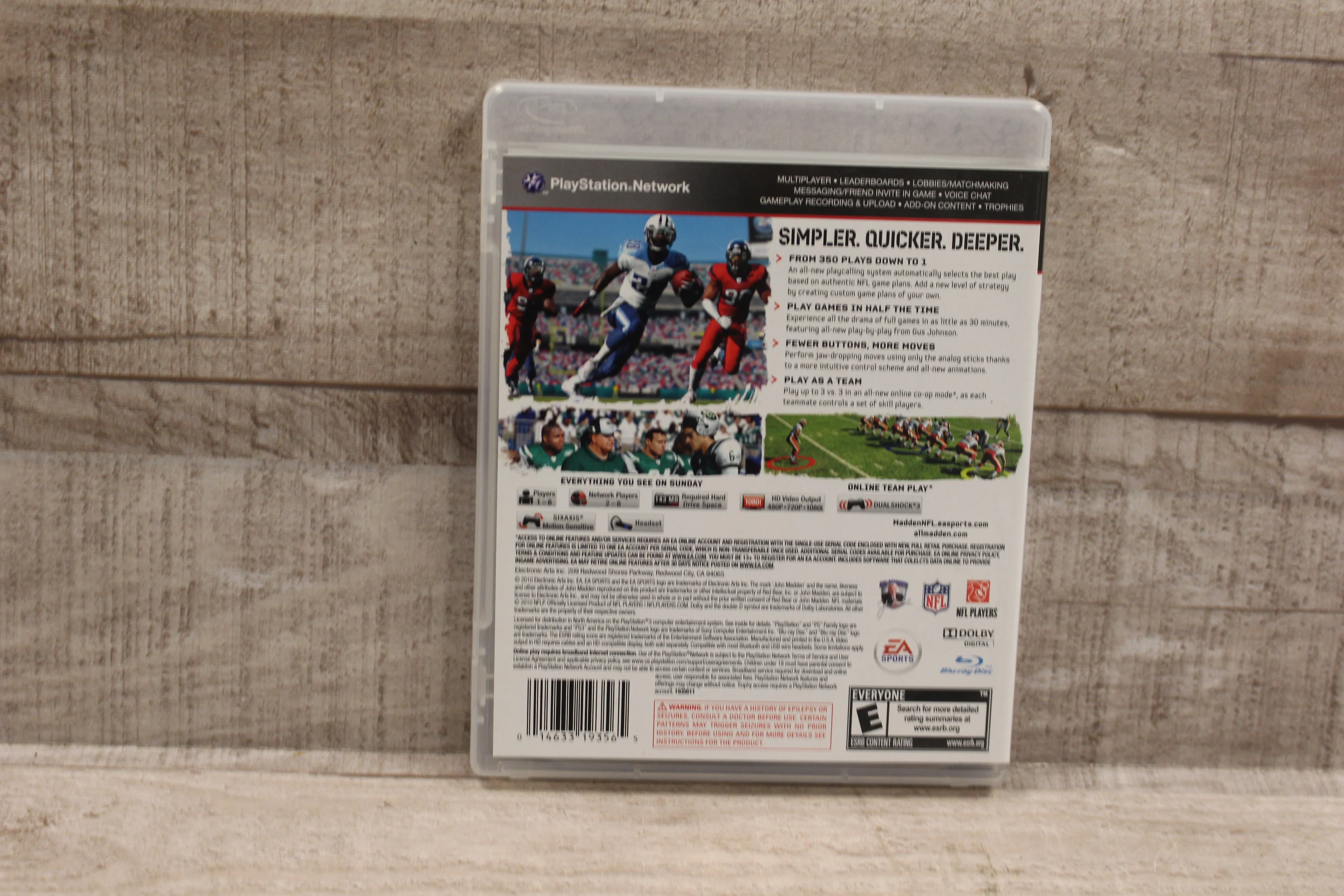 Madden NFL 11 PLAYSTATION 3 PS3 - Image 2