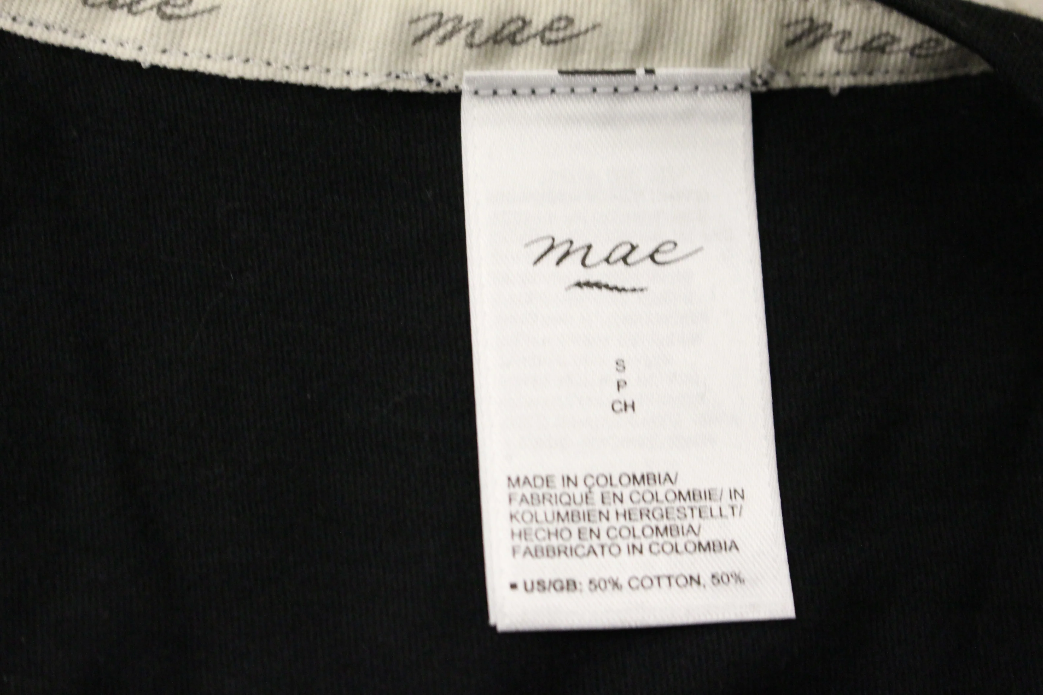 Mae Opli T-Shirt, Size: Small, Black, New! - Image 3