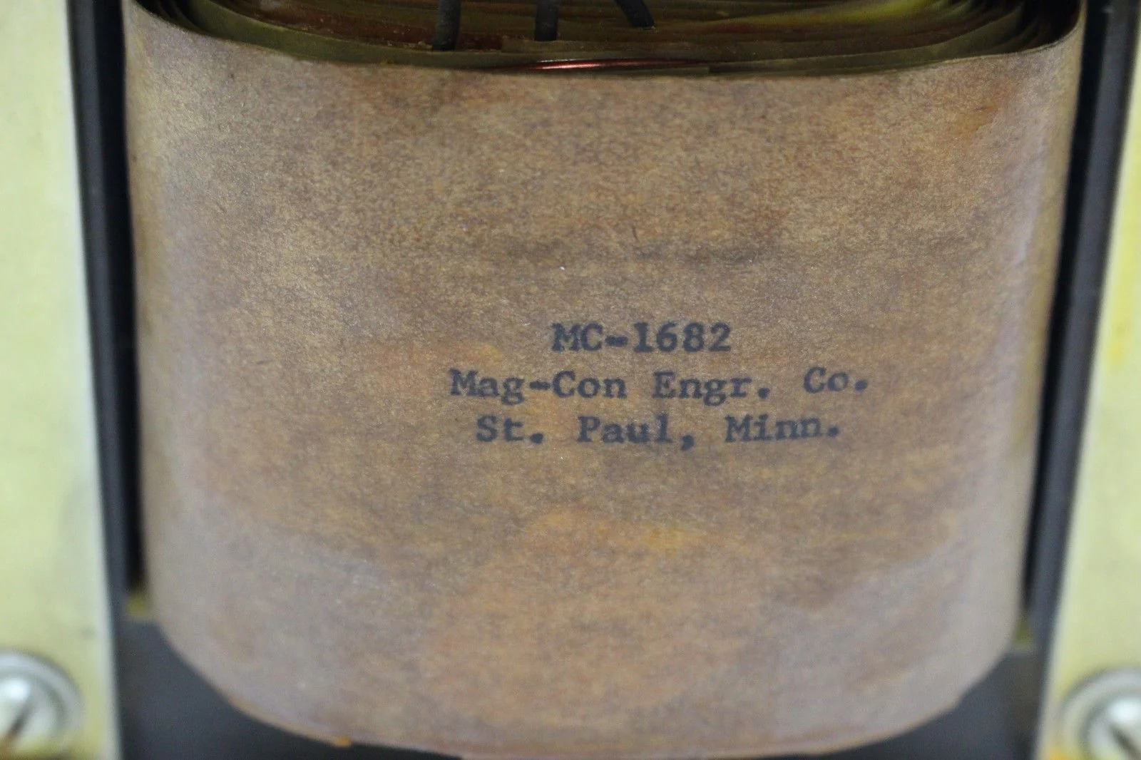 Mag-Eng Co. Transformer, MC-1682 - Image 4
