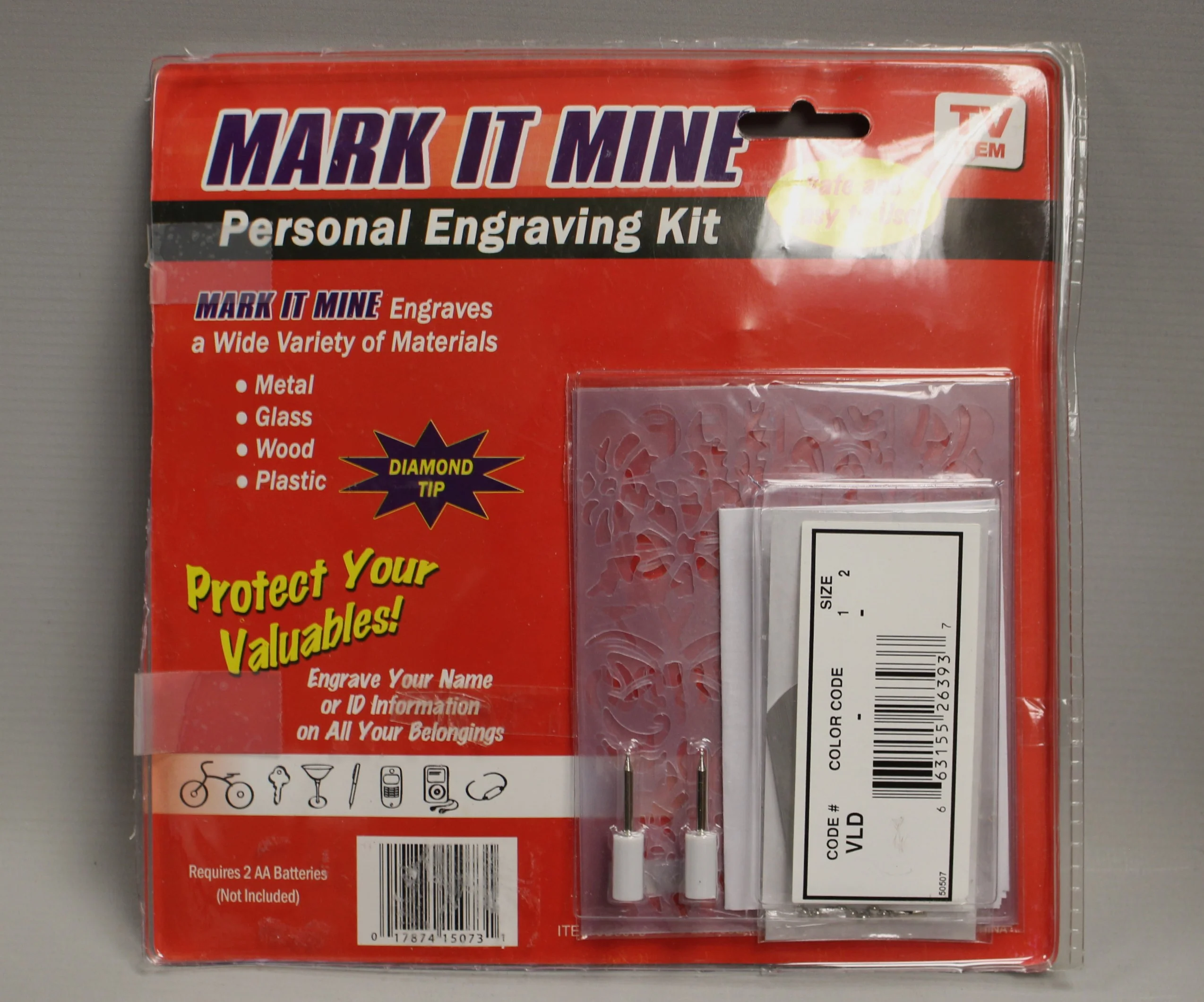 Mark It Mine Personal Engraving Kit - New - Image 2