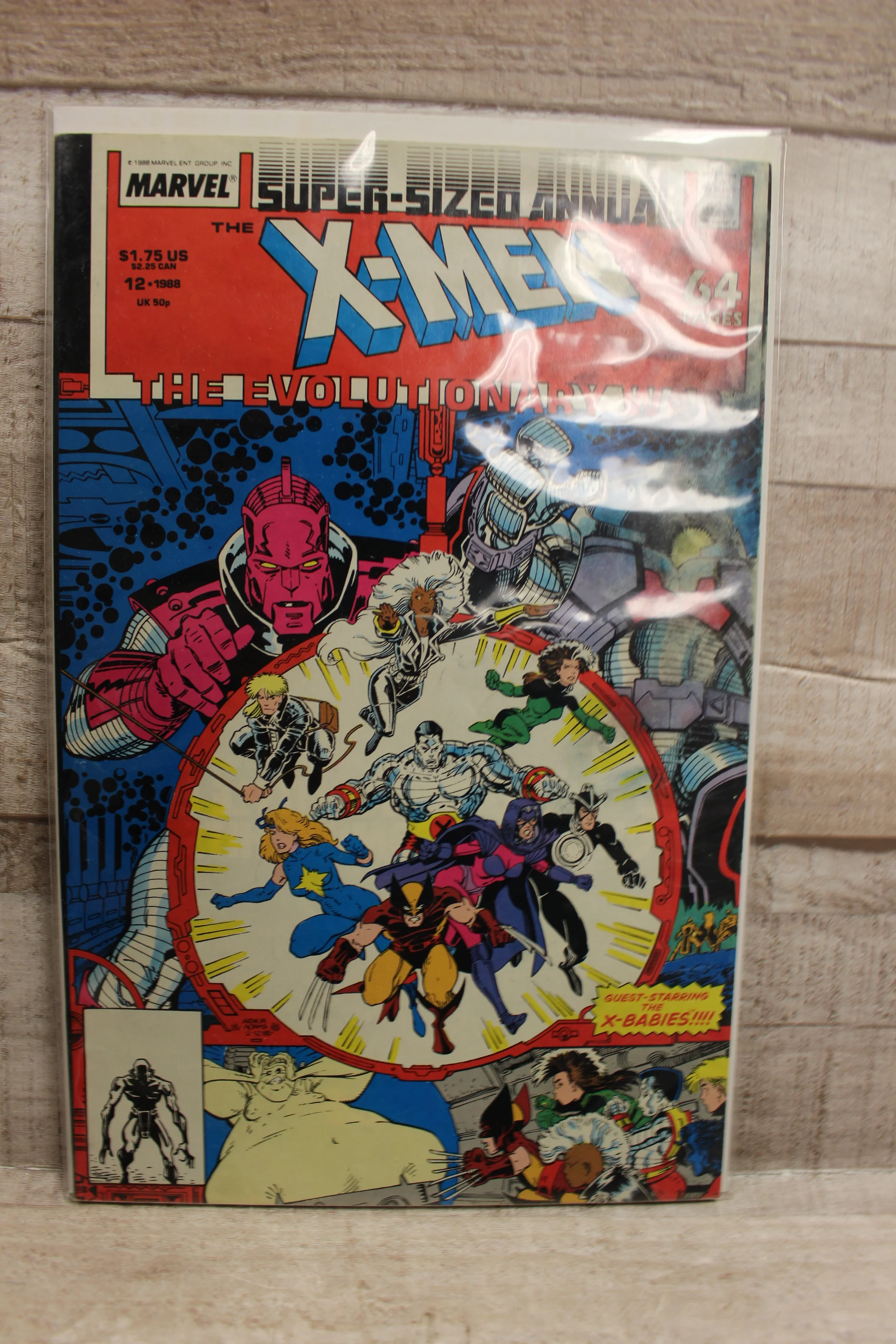 Marvel Comics X-Men Annual #12 NM- X-Babies! 1988 Comic Book -Used